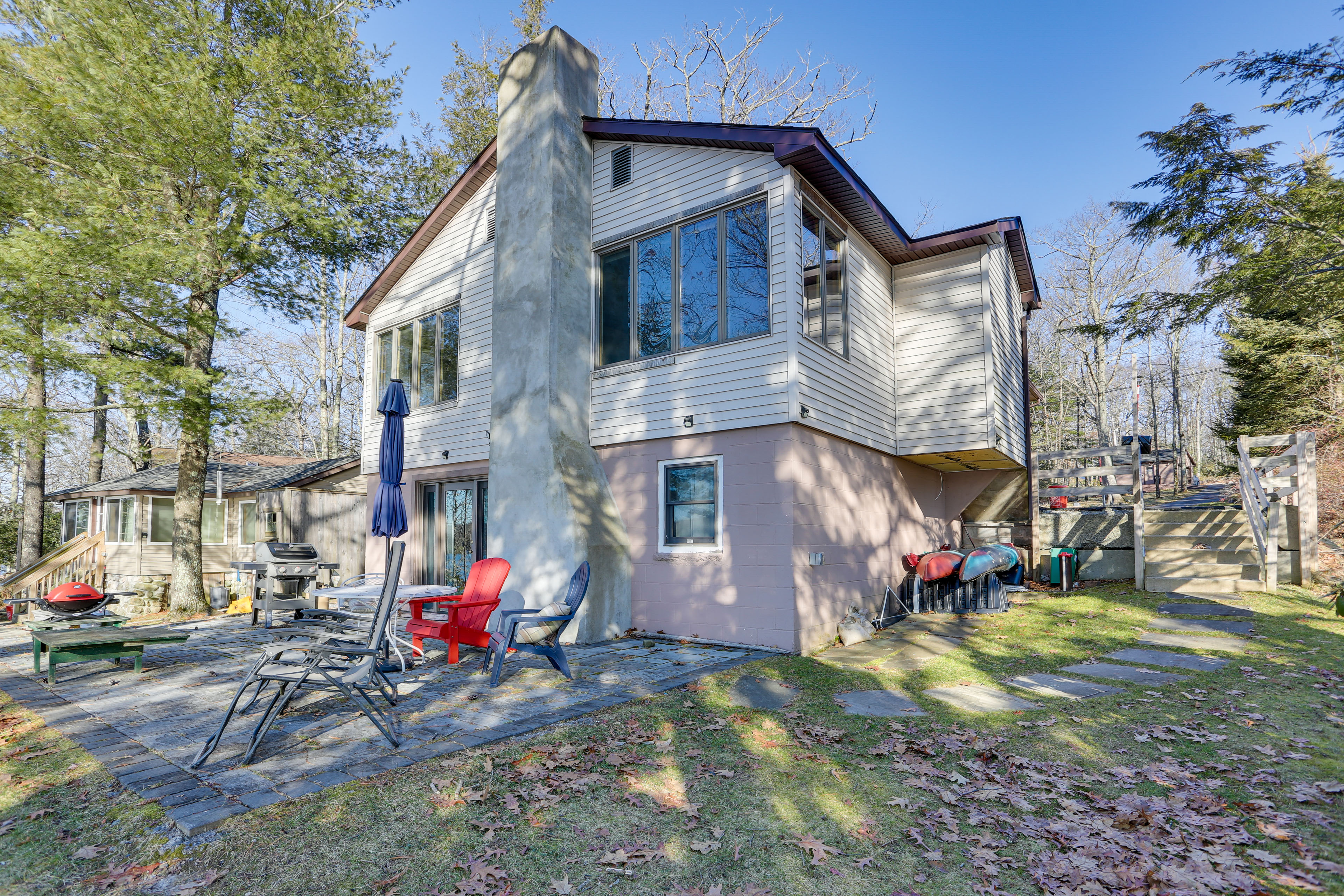 Property Image 2 - Rock Hill Home w/ Fire Pit on Wanaksink Lake!