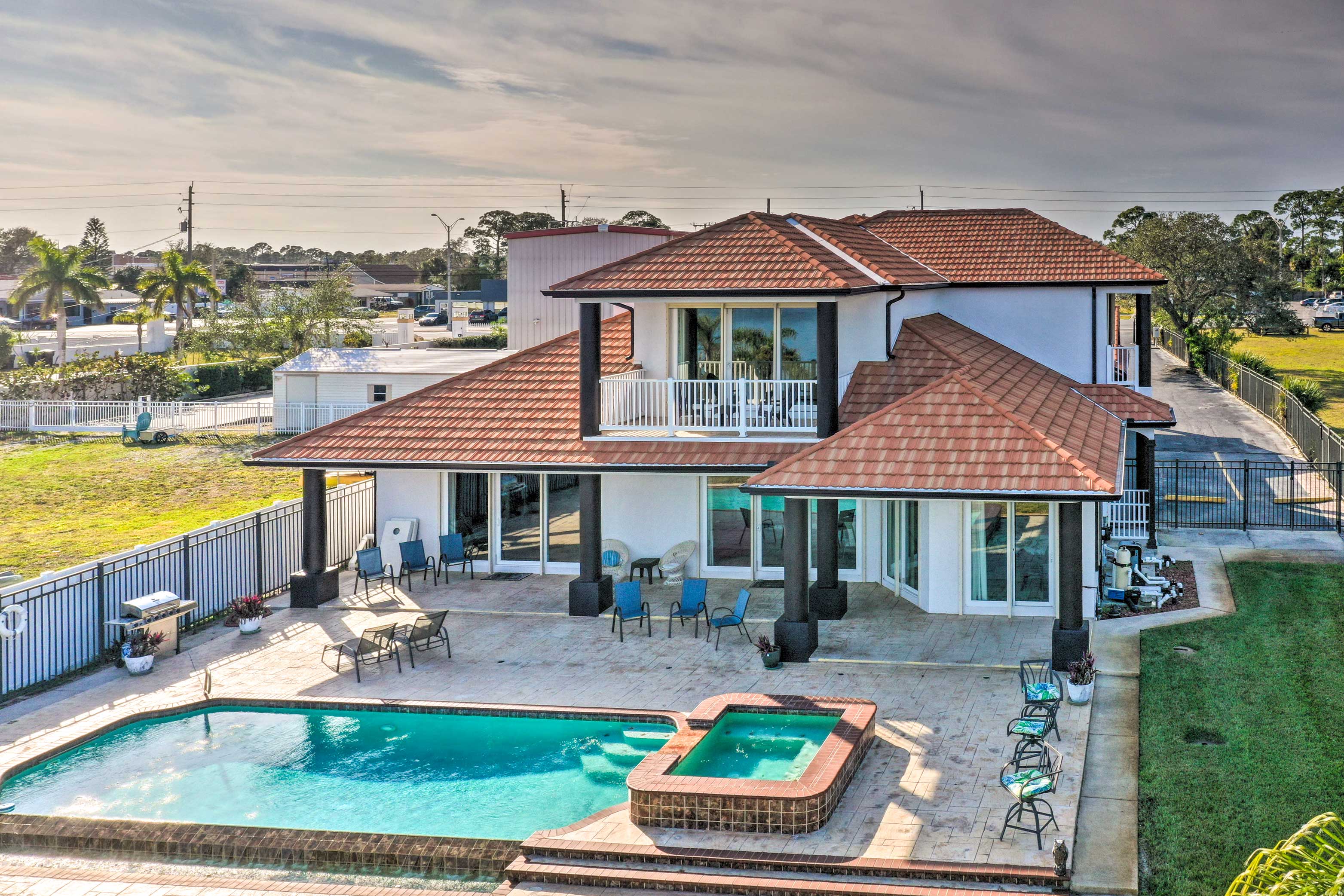 Property Image 1 - Riverfront Titusville Resort Home w/ Infinity Pool