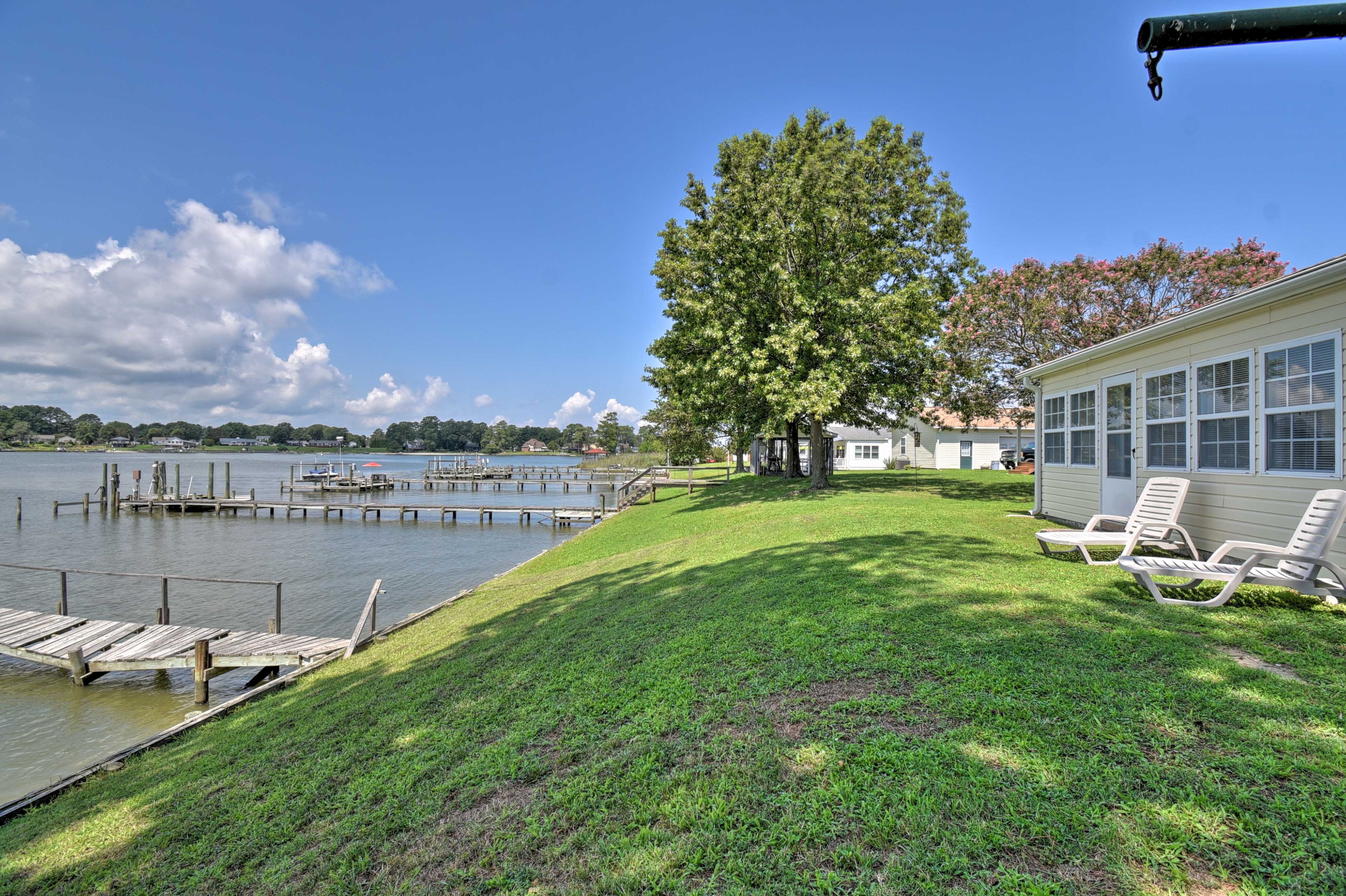 Property Image 1 - Romantic Waterfront Abode with Patio & Dock!