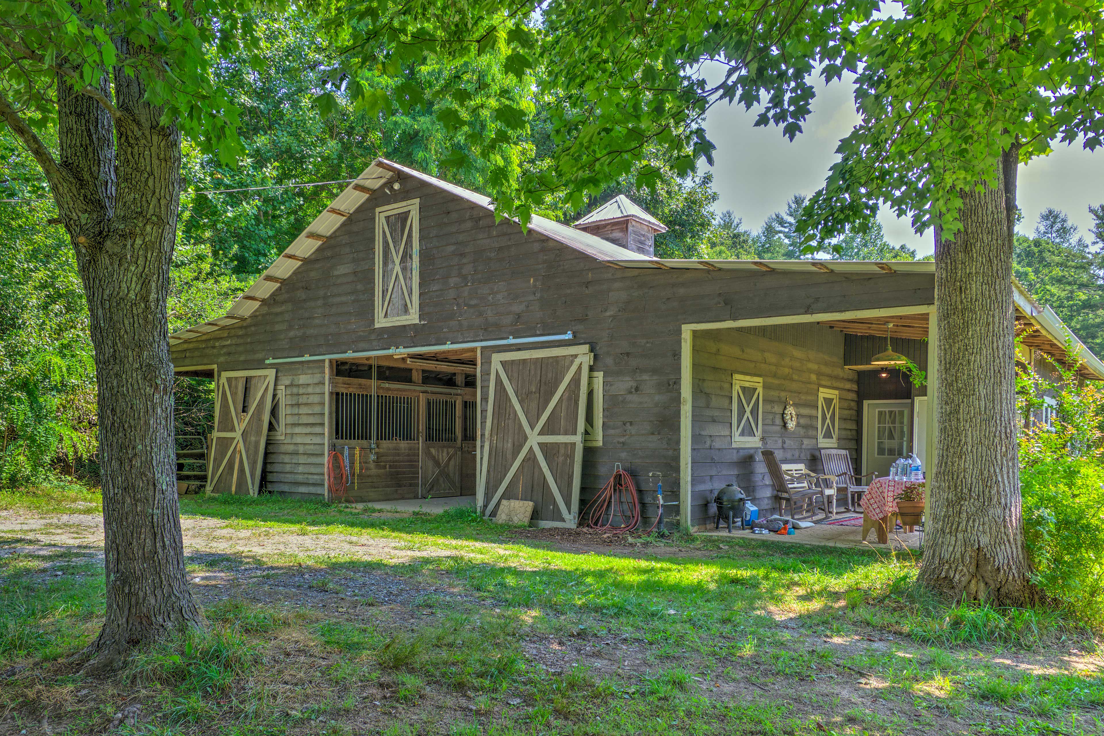 Property Image 1 - Rustic & Authentic Farm Stay by DuPont Forest!