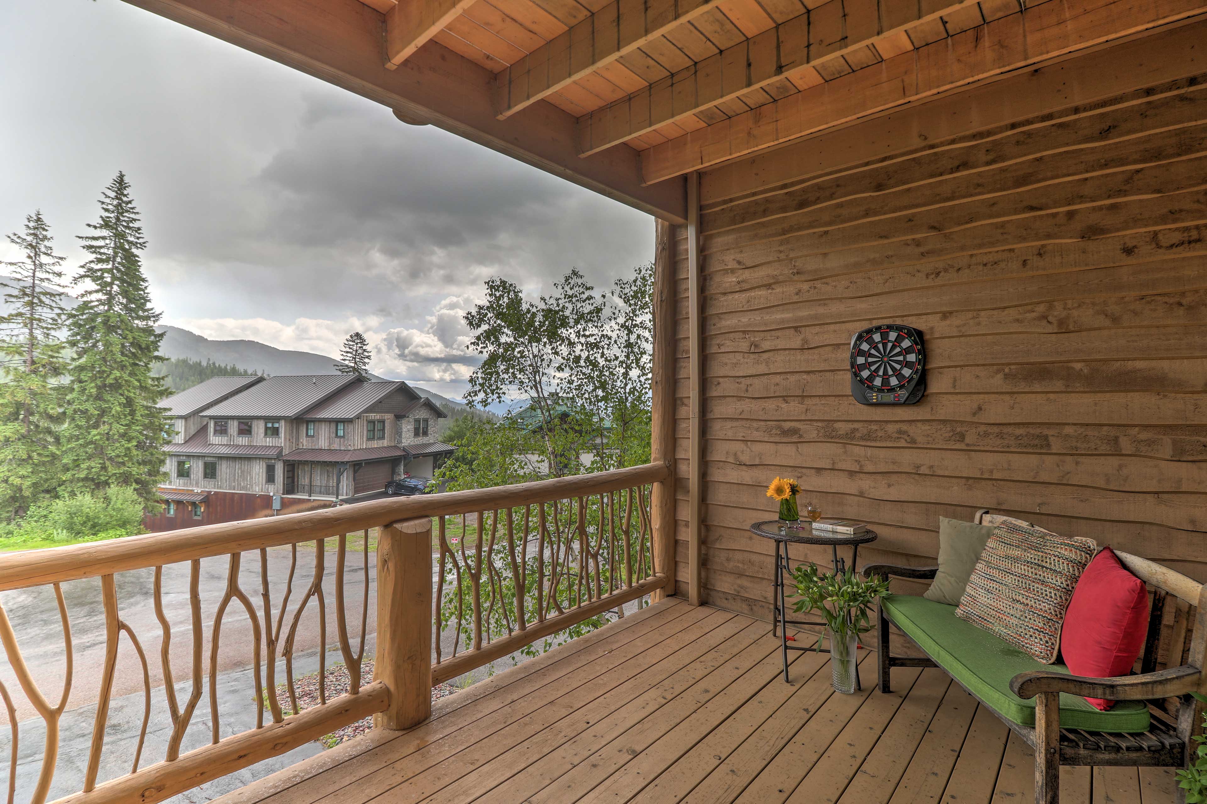 Property Image 2 - Rustic Home on Whitefish Mountain, Near Ski Run!