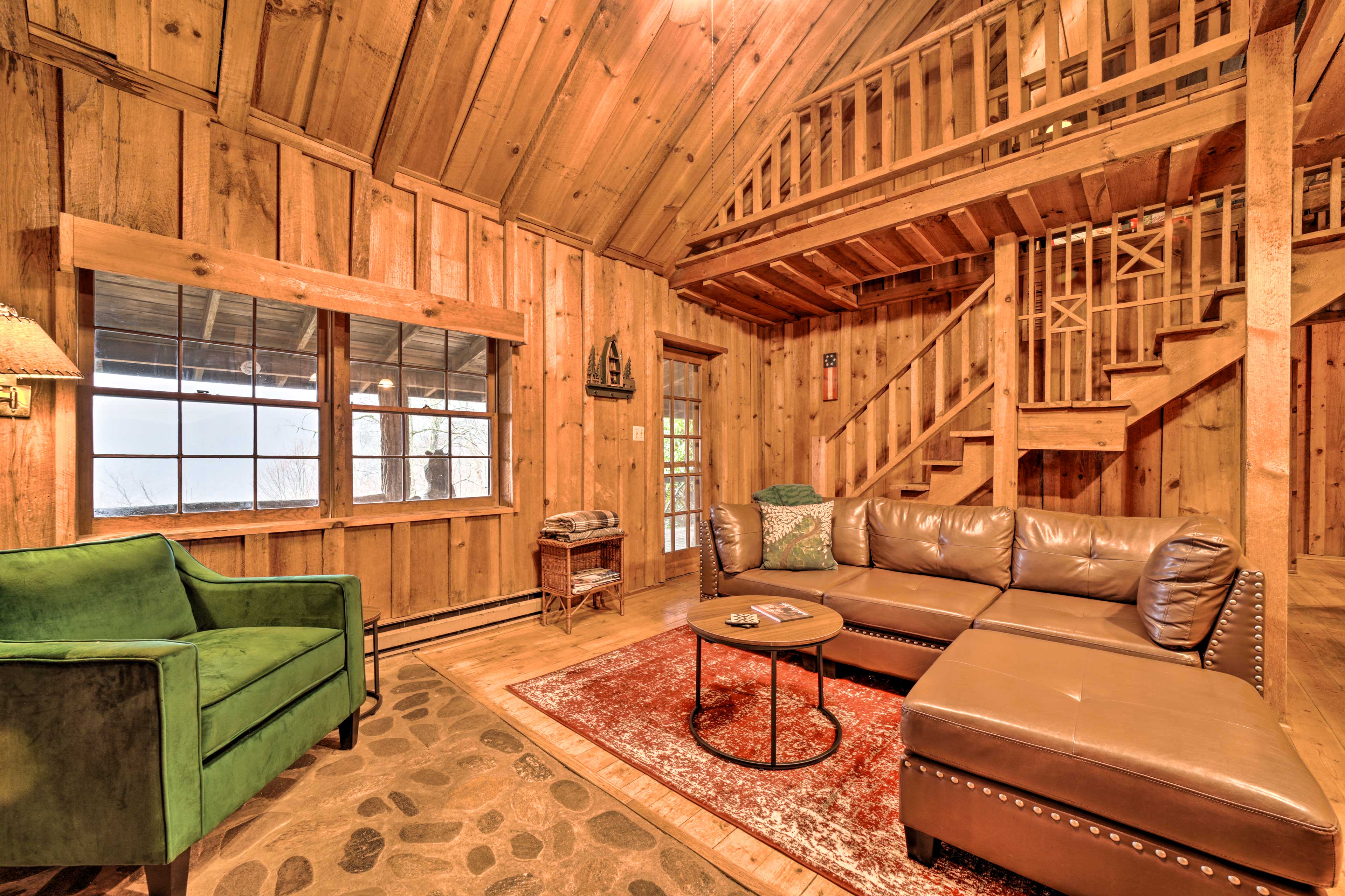 Property Image 1 - Rustic Maggie Valley Cabin with Mountain Views!