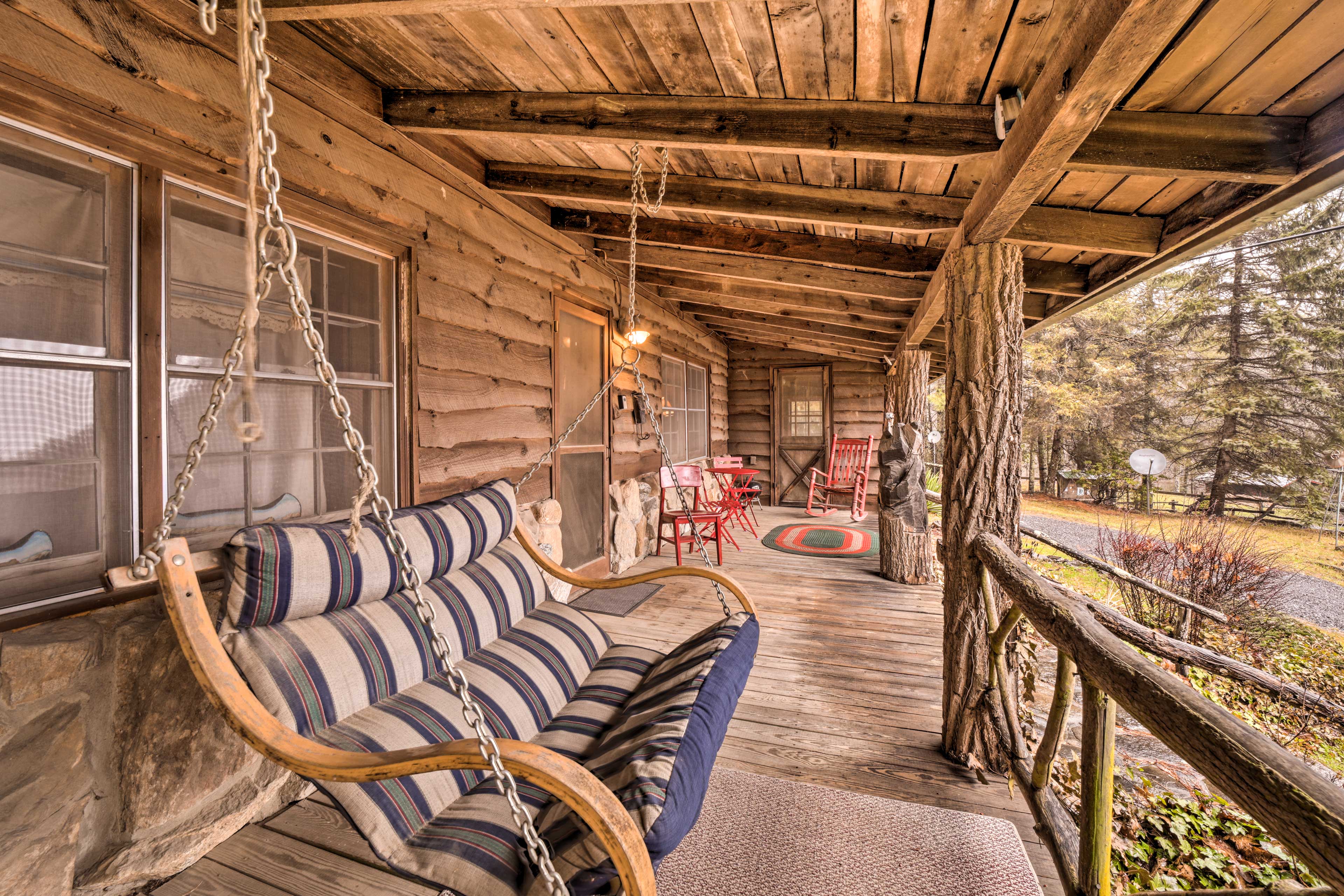 Property Image 2 - Rustic Maggie Valley Cabin with Mountain Views!