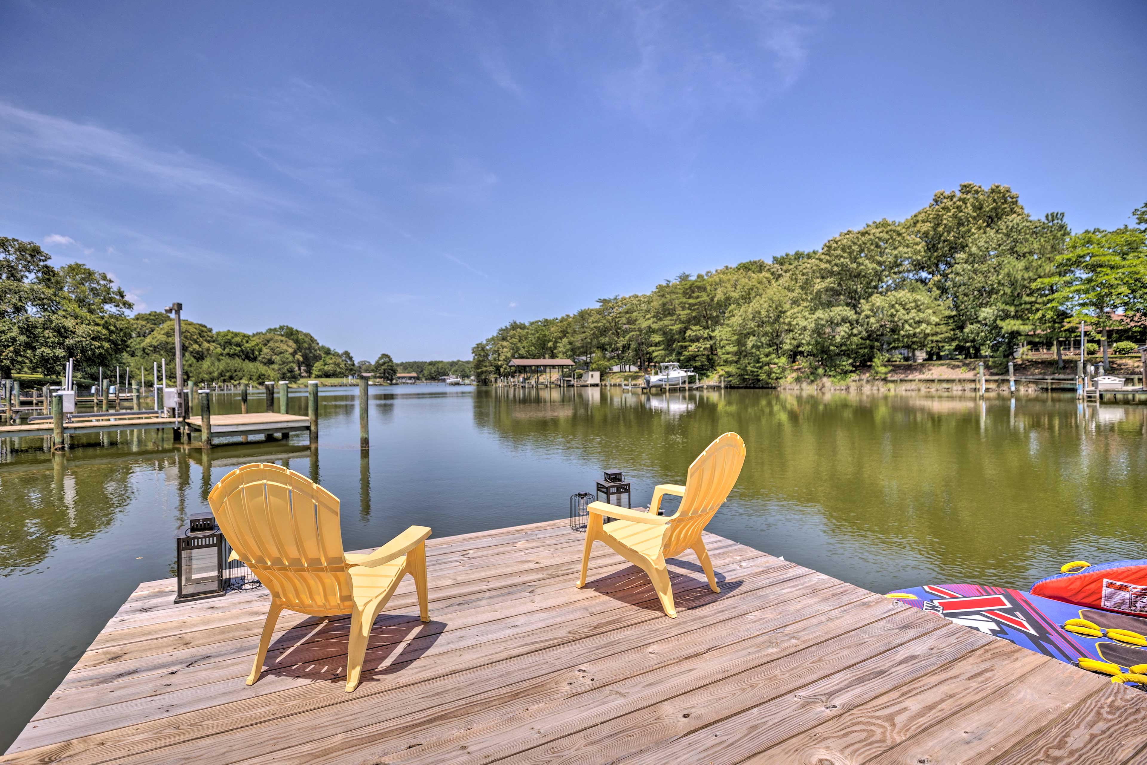 Property Image 1 - Waterfront Reedville Home w/ Private Dock!