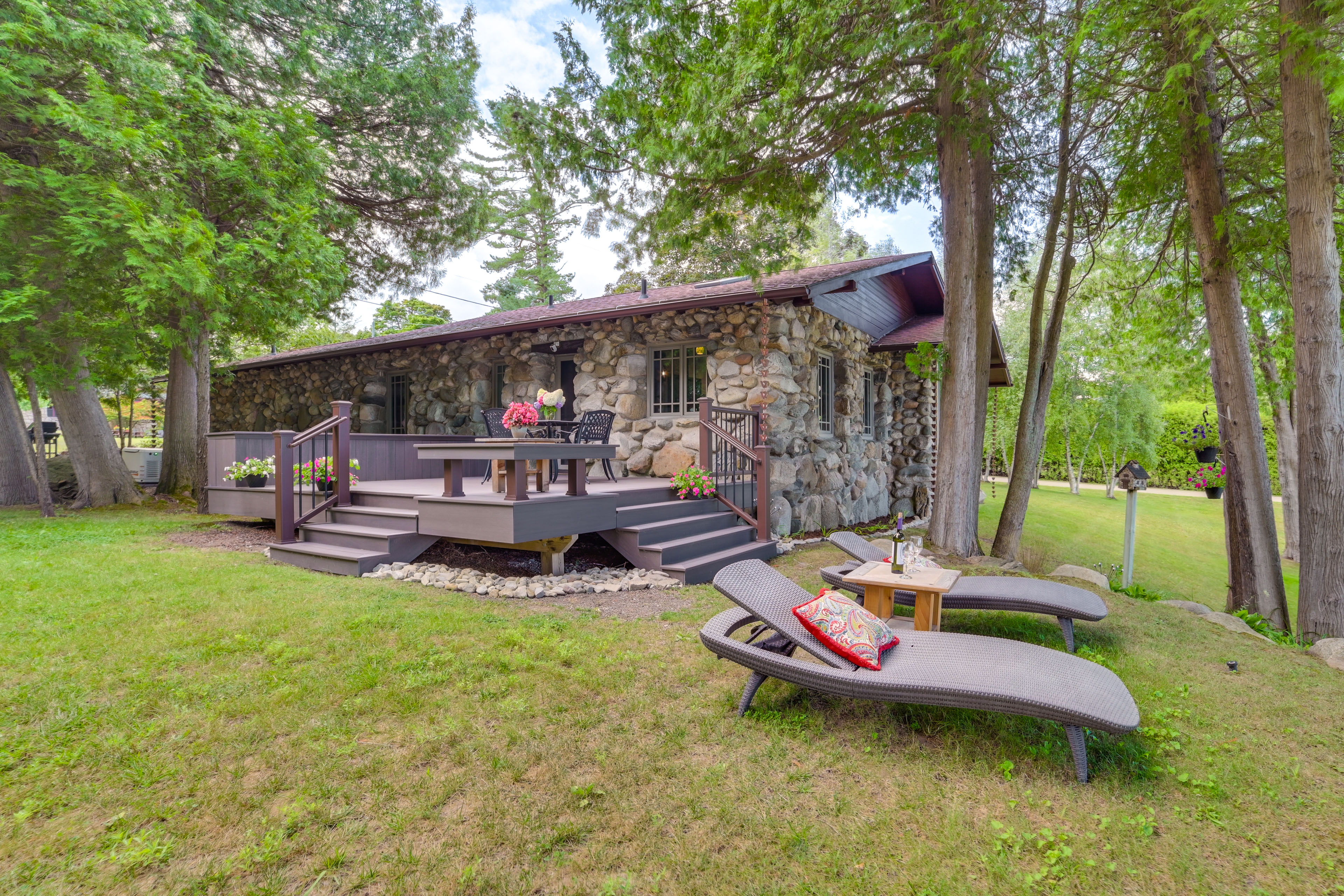 Property Image 2 - Upscale Earl Young Charlevoix Cottage w/ Deck!