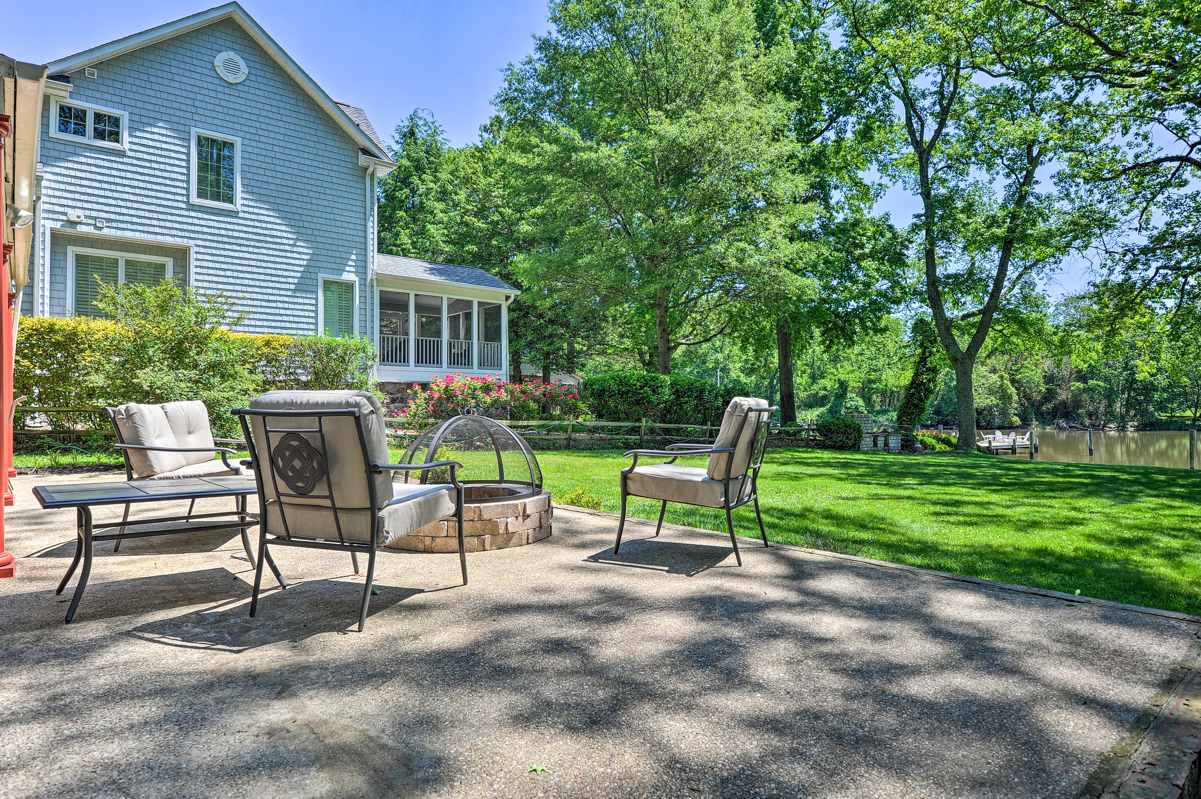 Property Image 1 - Waterfront Annapolis Home: Fire Pit & Fishing Pier