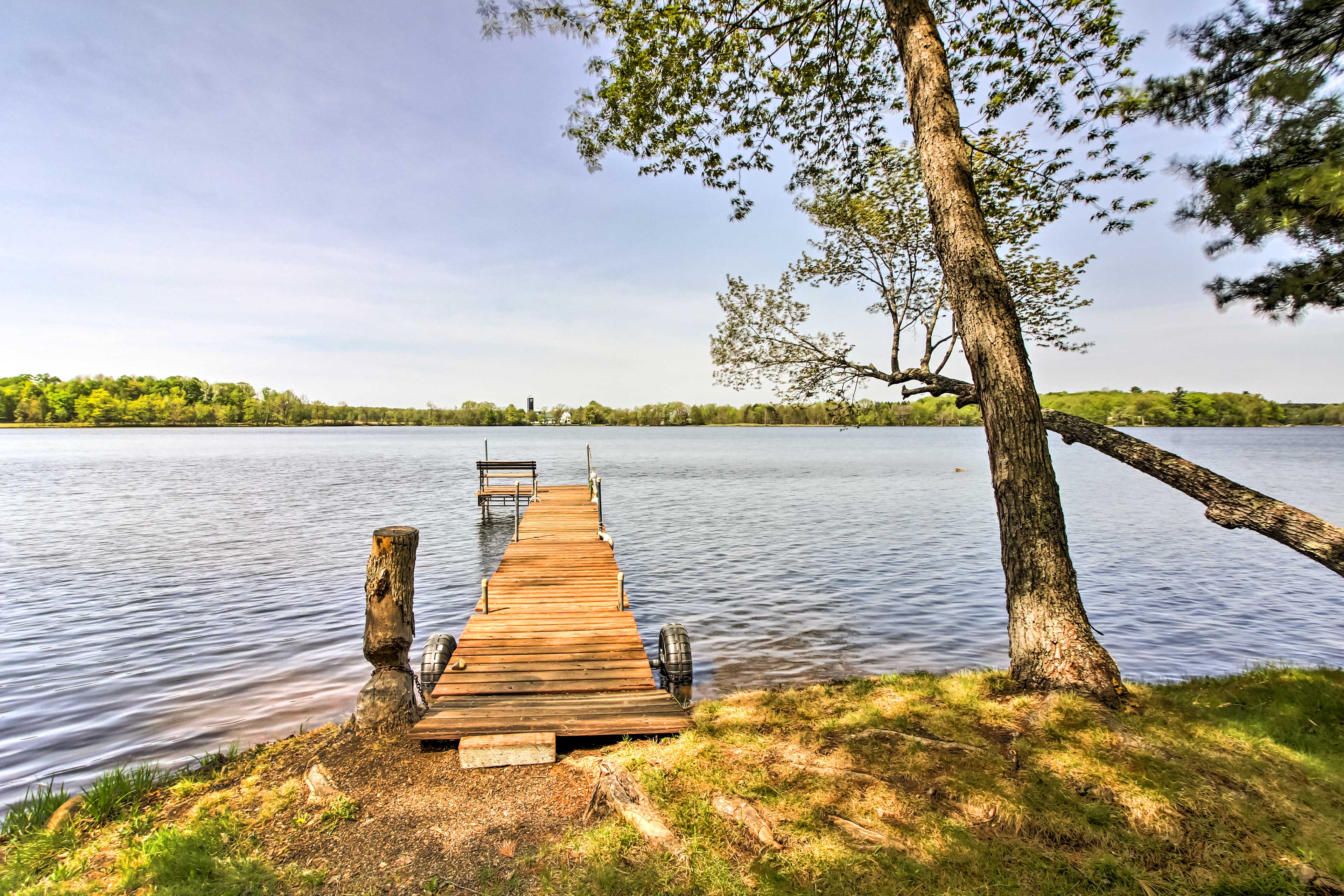 Property Image 2 - Lakefront Cumberland Cabin w/ Dock & Fire Pit!