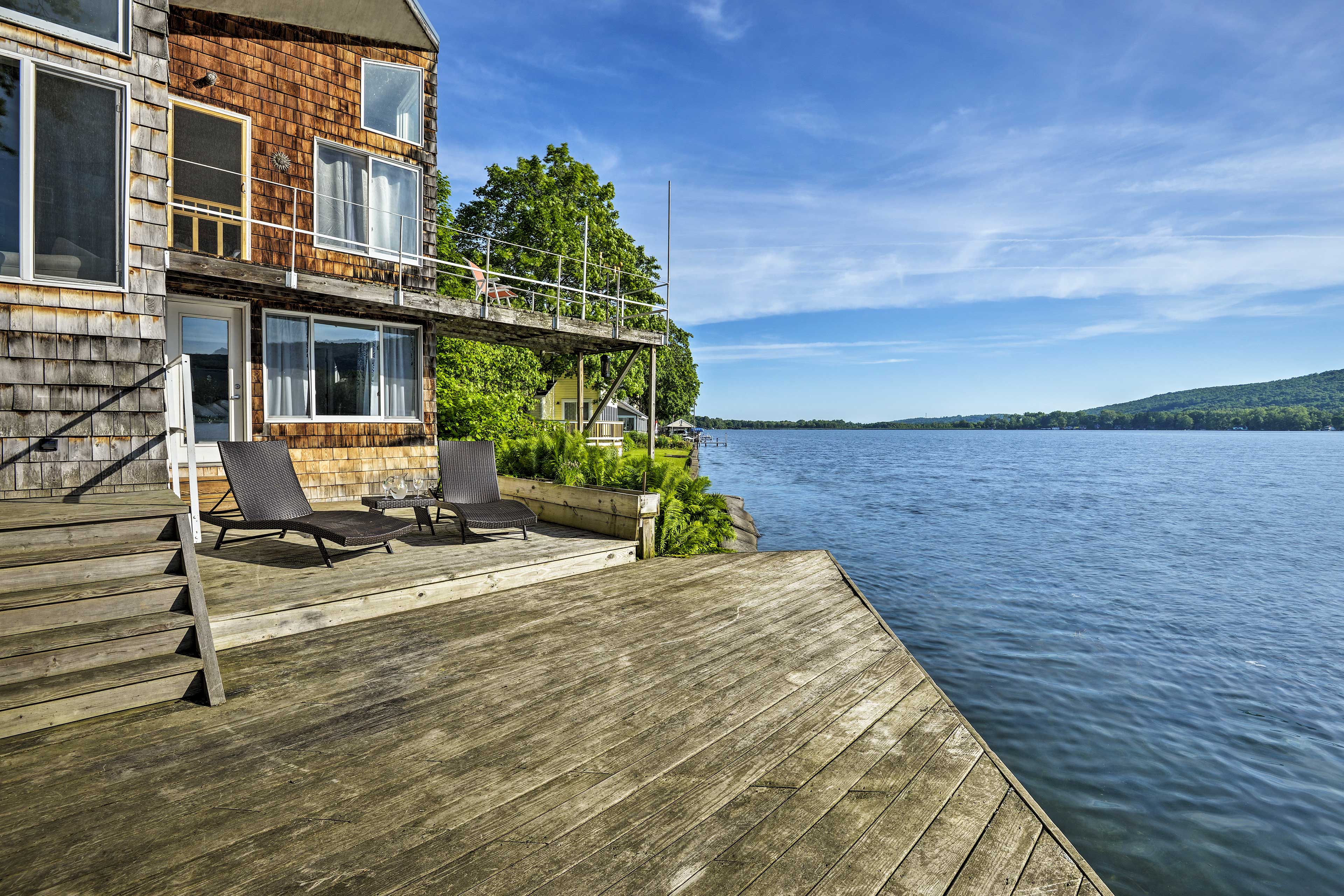 Property Image 2 - Waterfront DeRuyter Home w/ Private Dock!