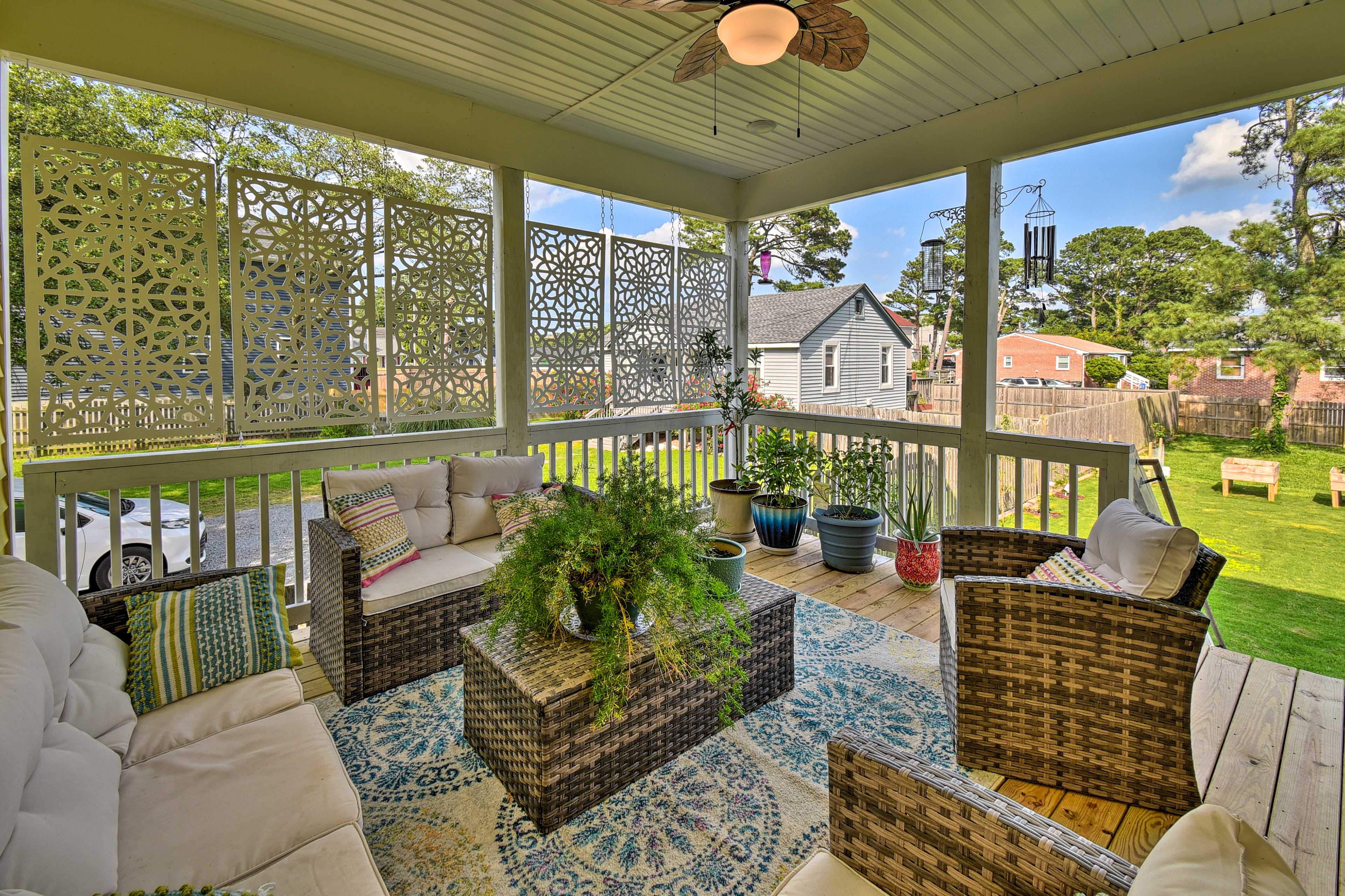 Property Image 2 - Vivid Home w/ Porch: Walk to Ocean View Beach!