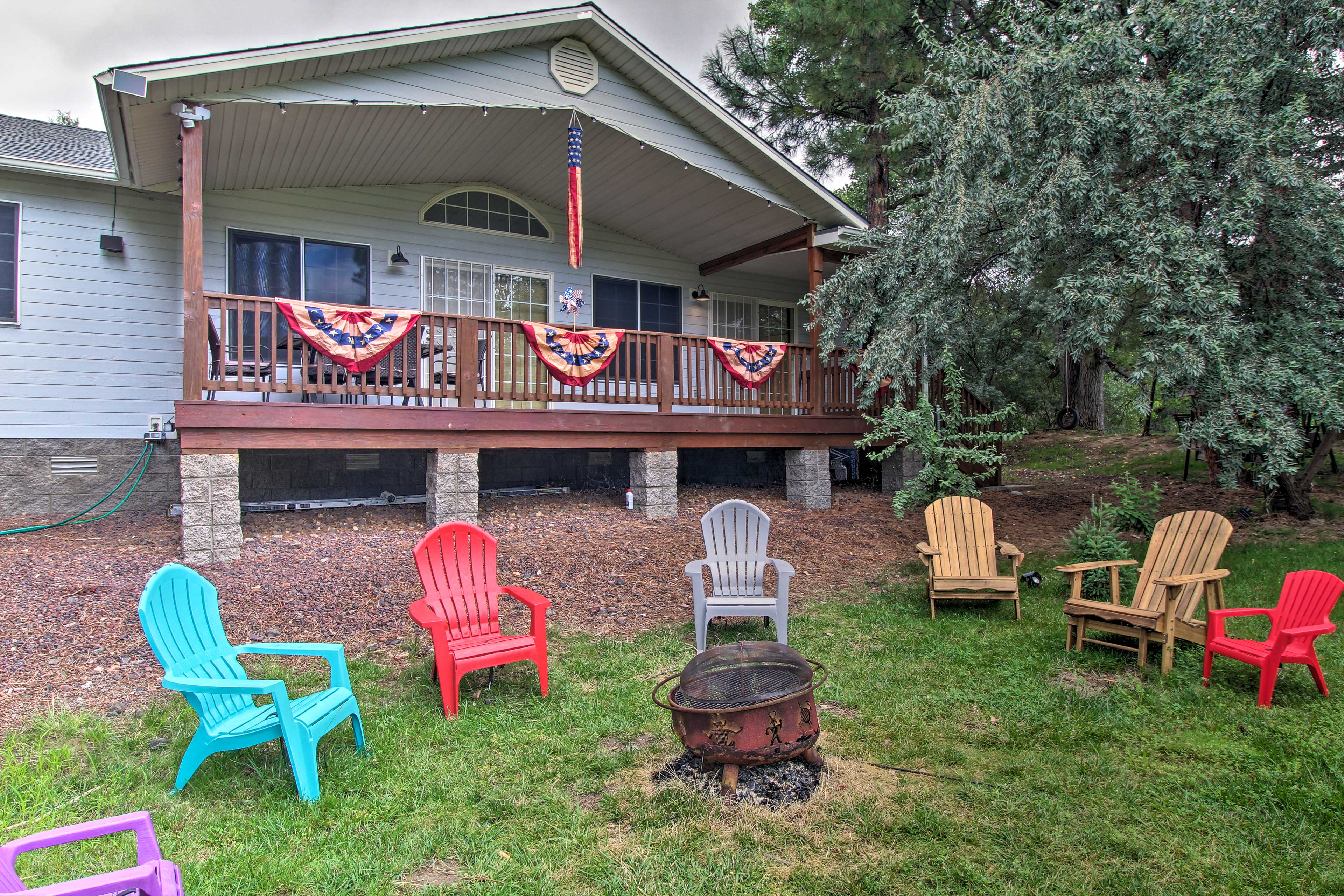 Property Image 1 - Waterfront Country Club Home with Fire Pit!