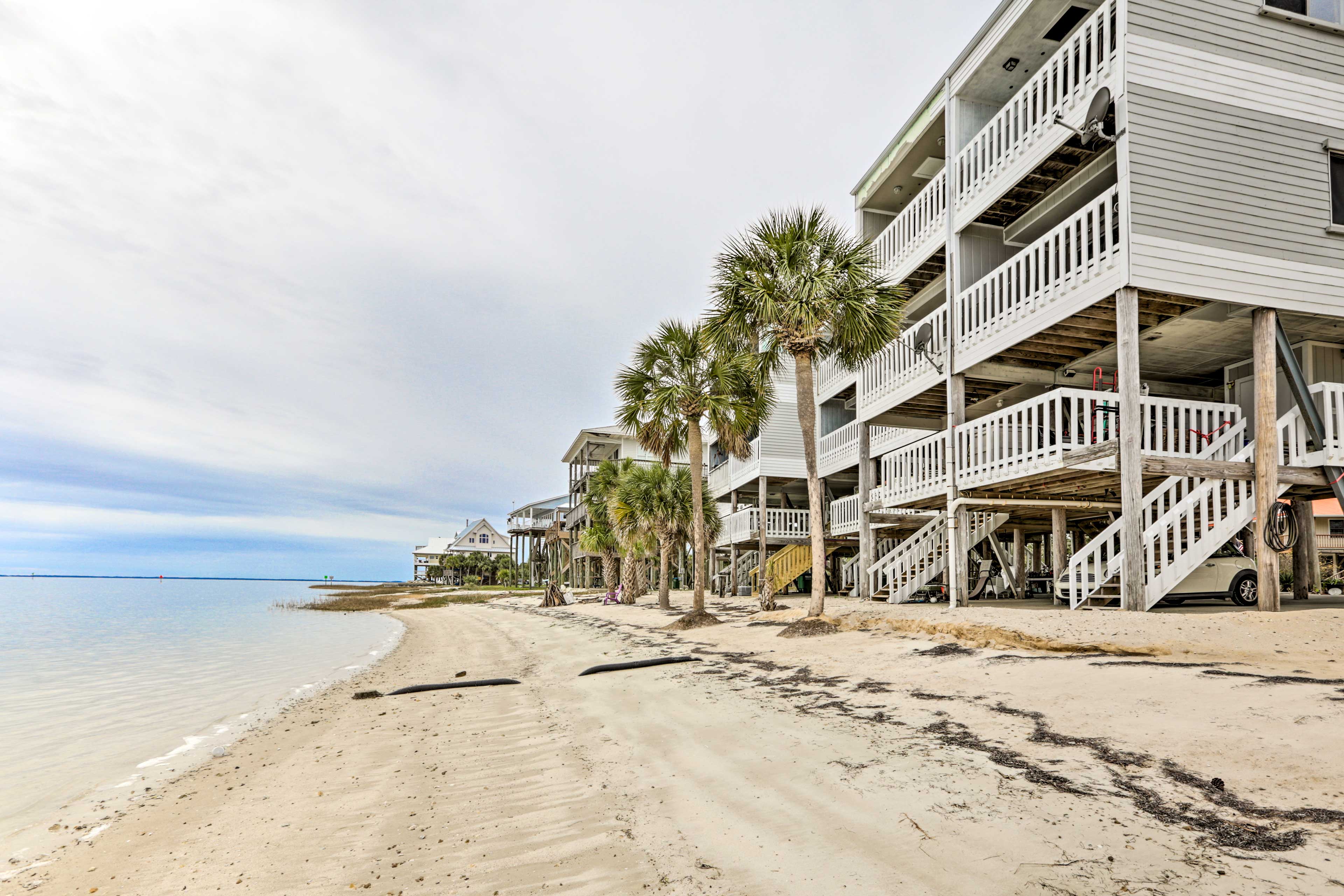 Property Image 1 - Waterfront Escape w/ Balcony on Shell Point Beach!
