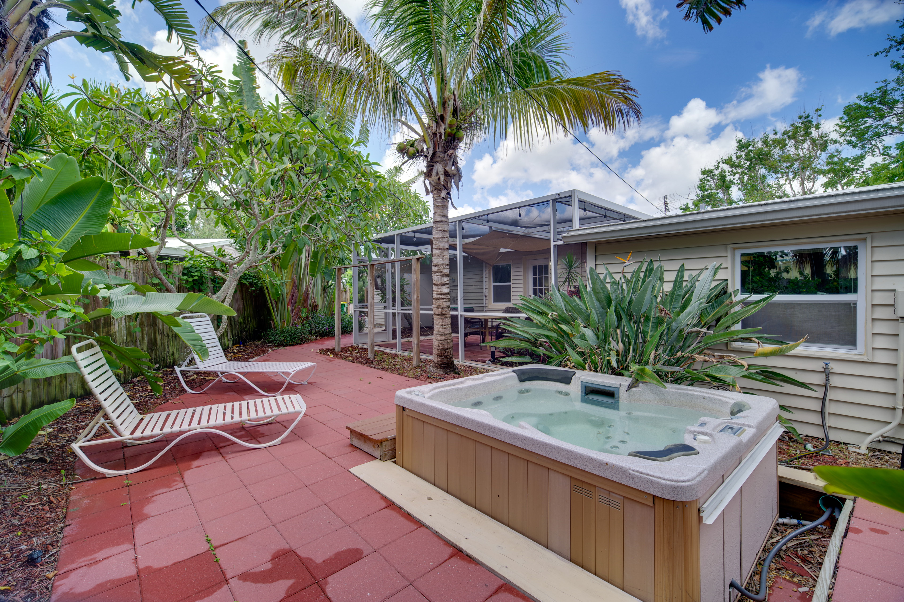 Property Image 1 - Satellite Beach ’Sunshine House’ w/ Hot Tub!