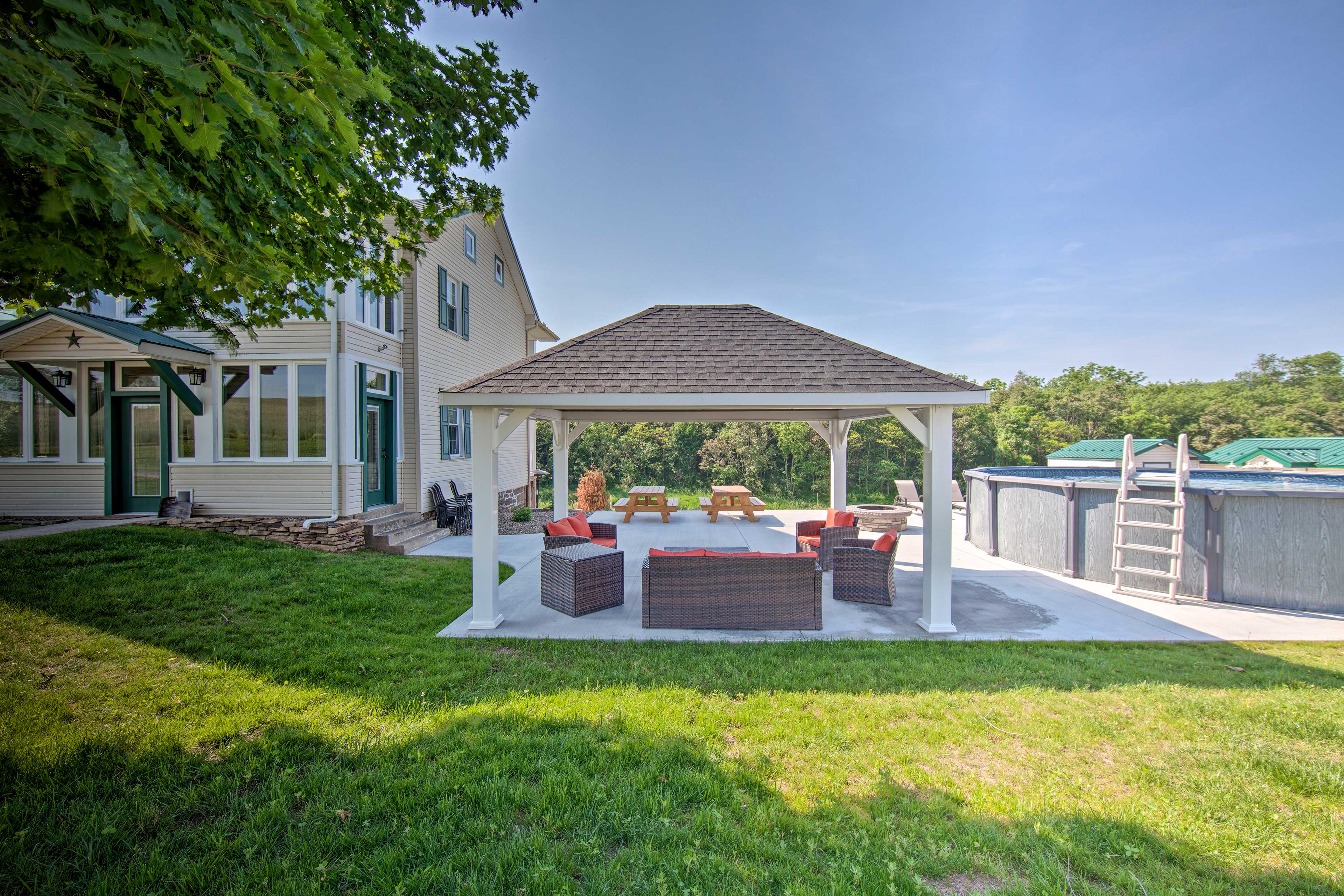 Remote Escape: Halifax Farmhouse w/ Pool & Hot Tub