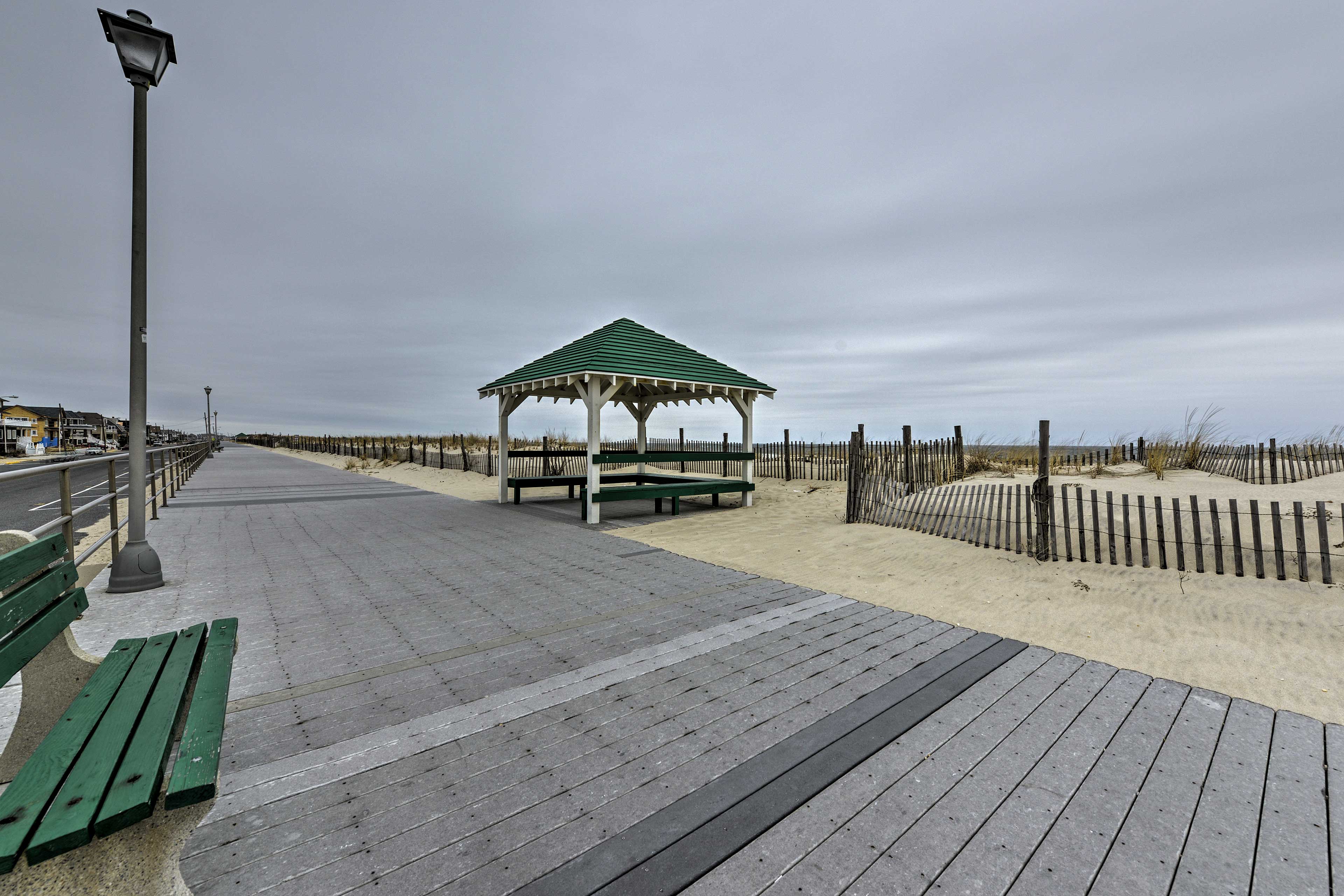 Property Image 1 - Seaside Park Apt: Outdoor Shower, Walk to Beach!