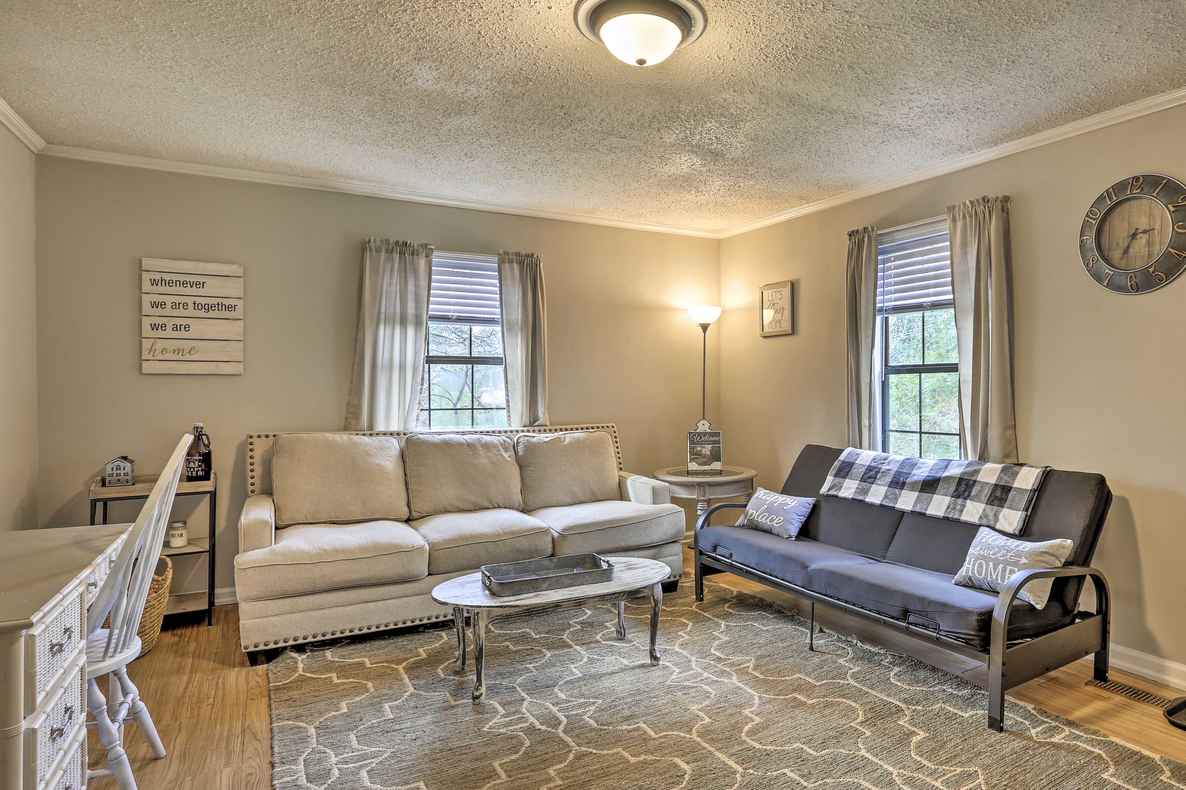 Secluded Rossville Retreat 6 Miles to Chattanooga Home Rental in