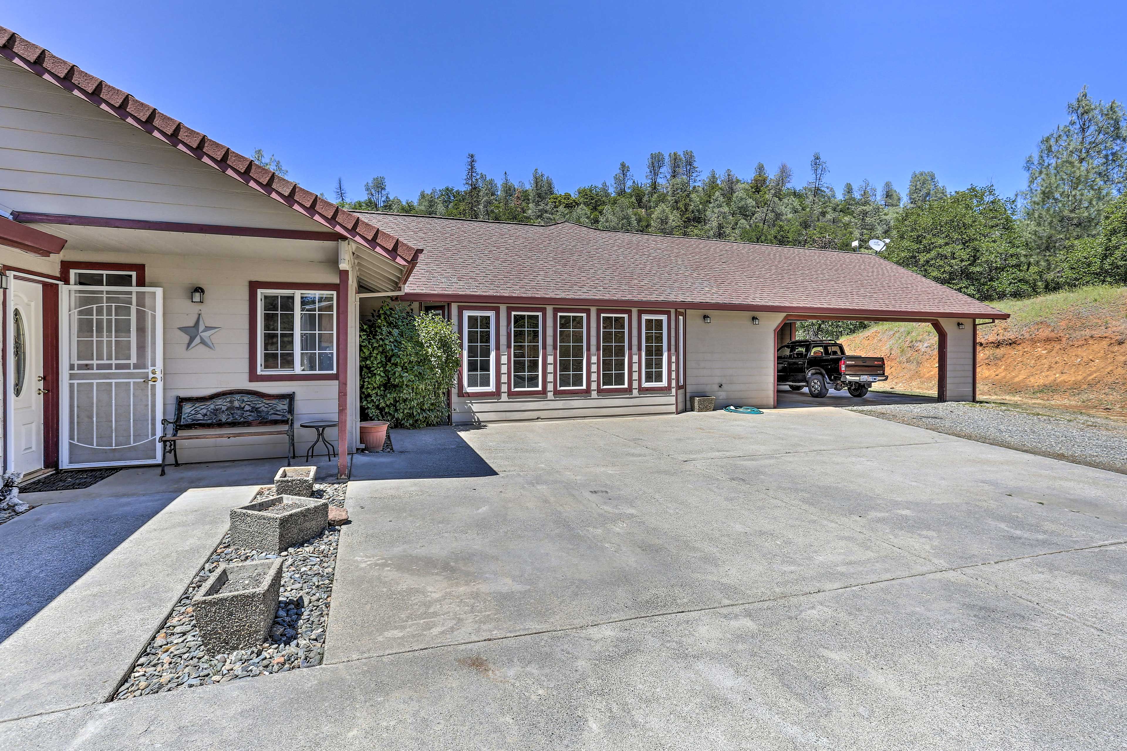 Property Image 1 - Weaverville Family Home: Mtn Views & Fire Pit