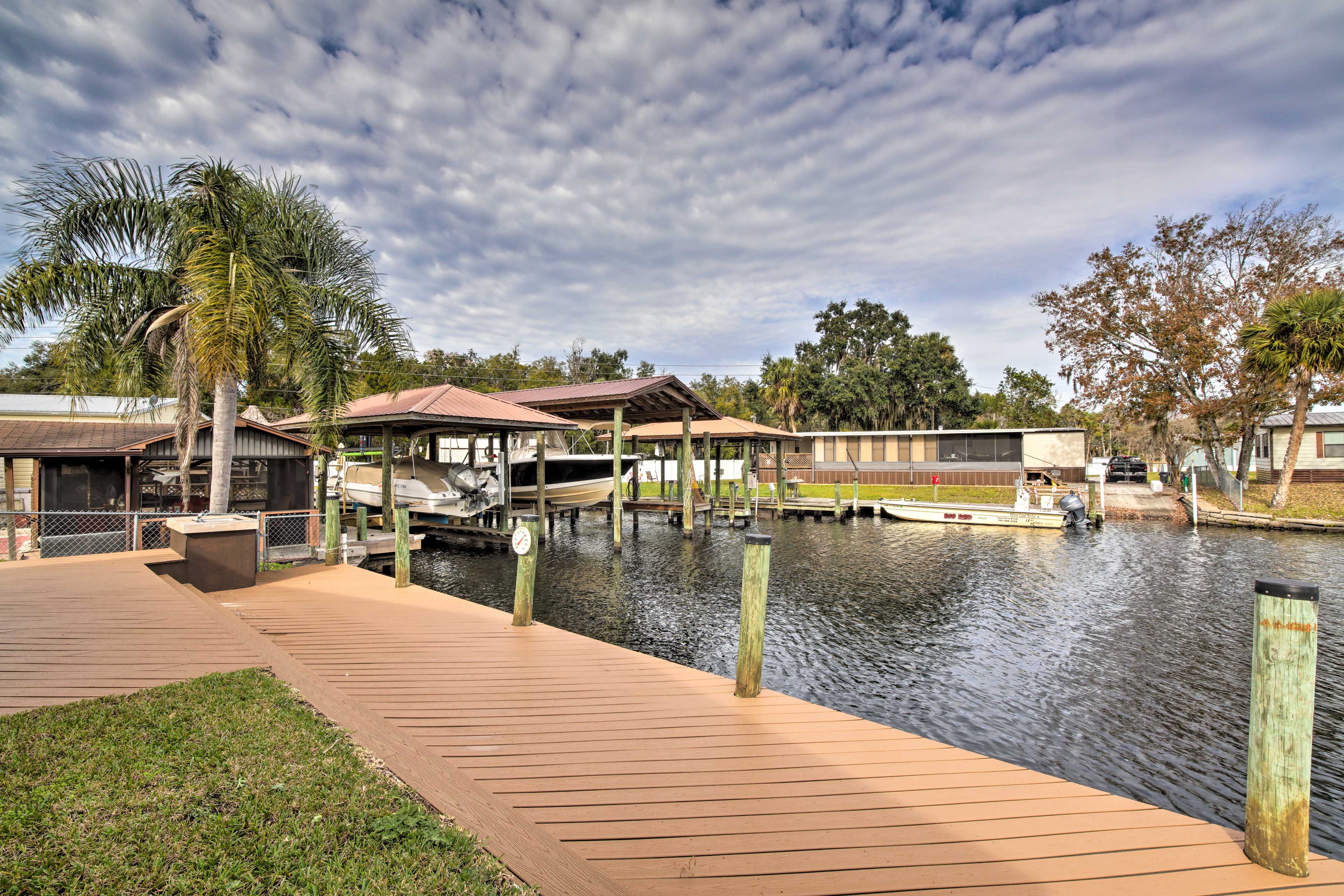 Property Image 1 - Waterfront Homosassa Home w/ Private Dock & Deck!