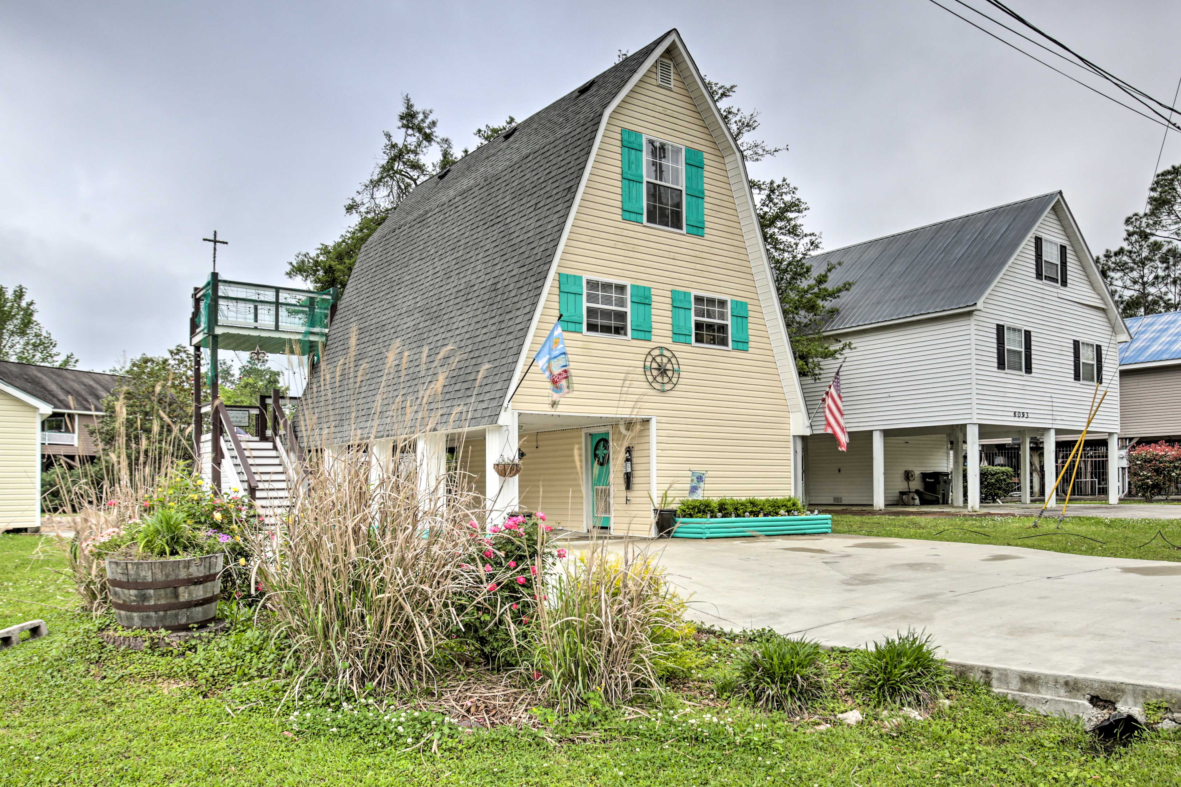 Waterfront Kiln Retreat w/ Multiple Decks & Dock! Home Rental in Kiln