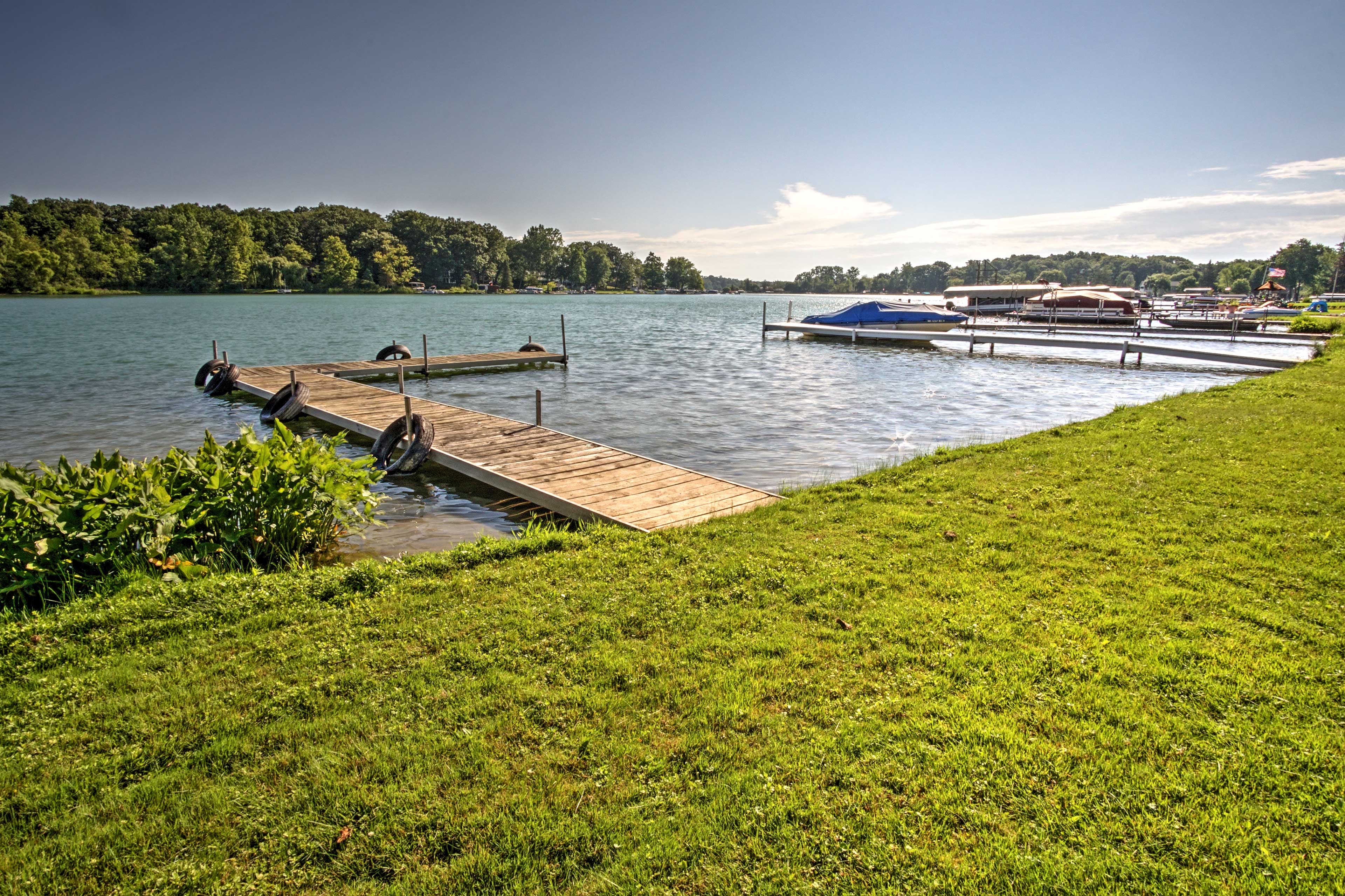 Property Image 2 - Waterfront Vandalia House w/ Dock on Donnell Lake!