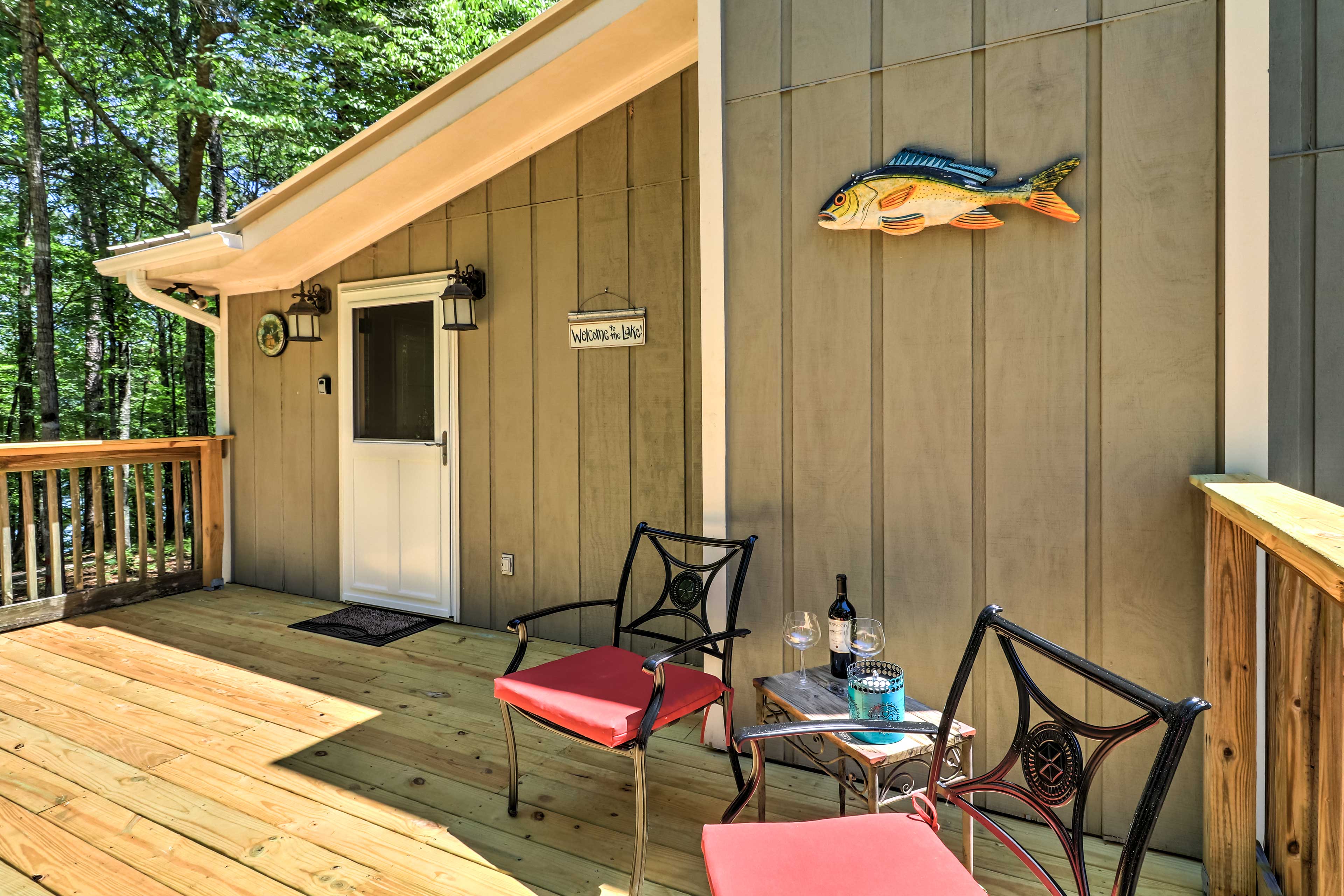 Waterfront West Point Lake Cabin w/ Private Dock!
