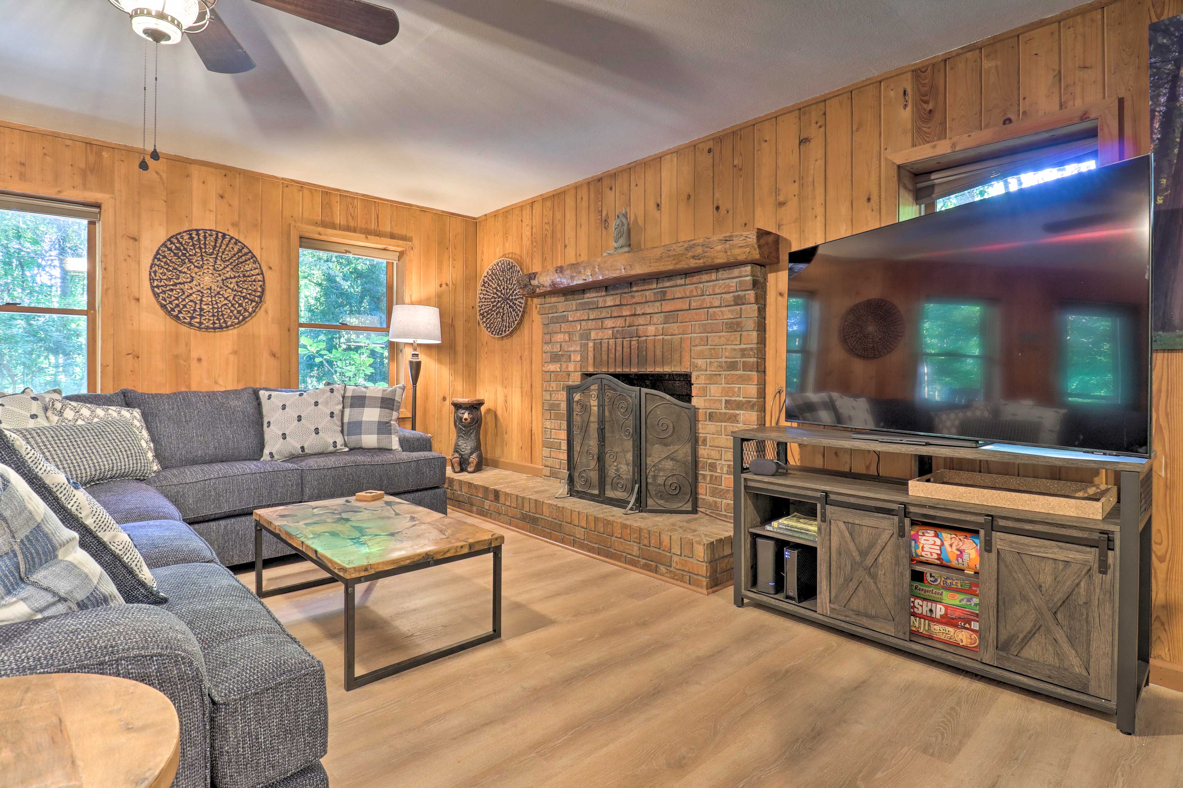 Property Image 2 - Weaverville Home w/ Wraparound Deck & Fire Pit!