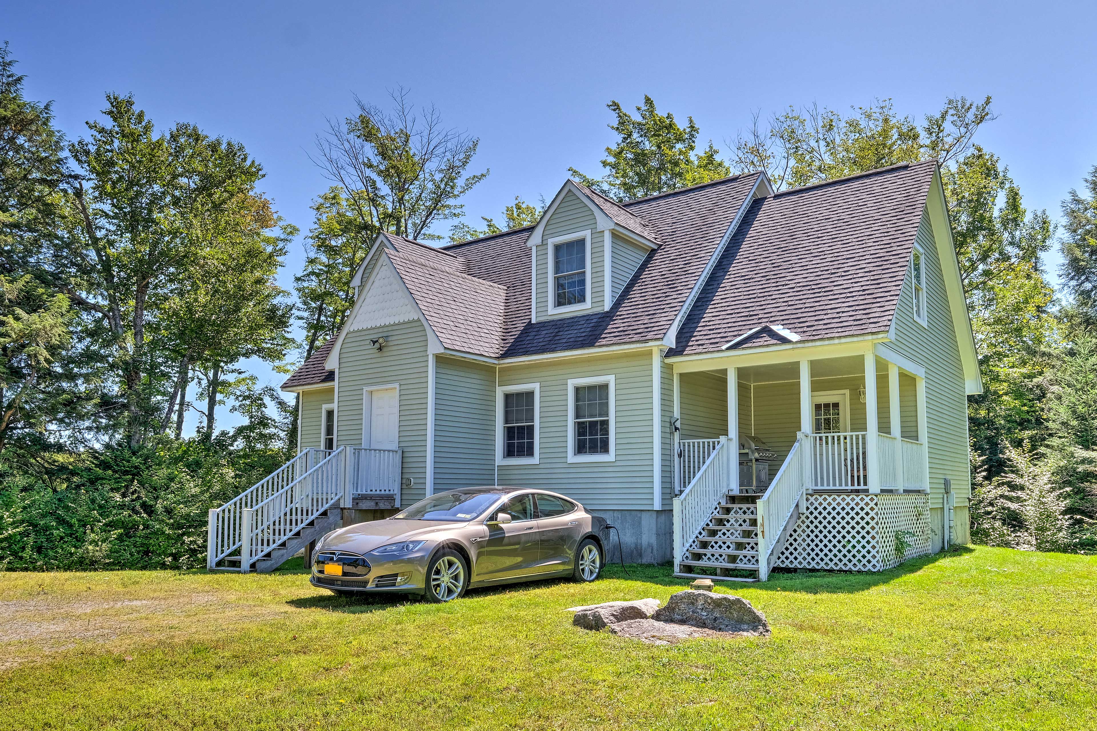 Property Image 2 - West Dover Home w/ Deck, Grill & EV Outlet