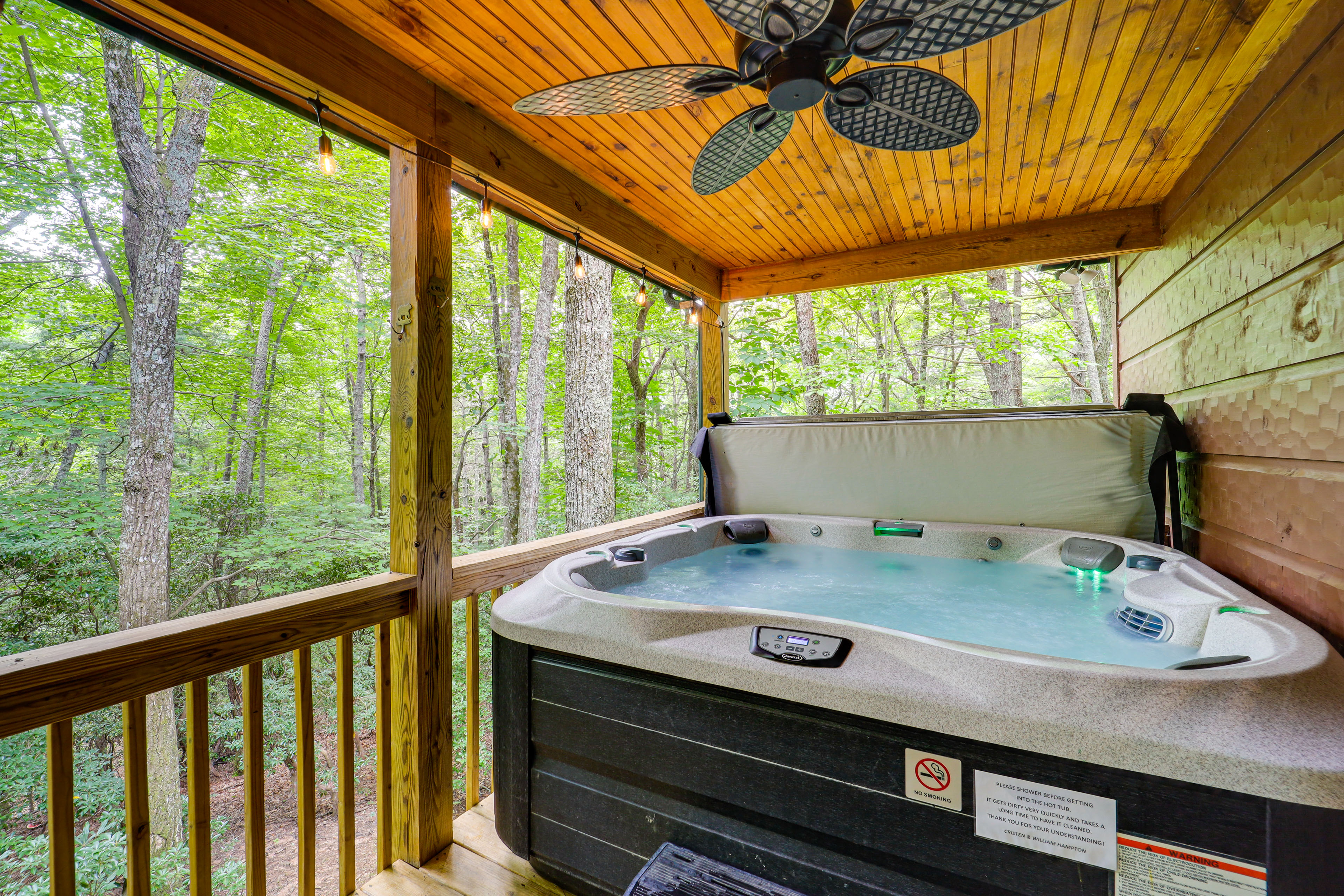 Property Image 2 - Private Cabin on 2 Acres: Hot Tub, 10 Mi to Boone!