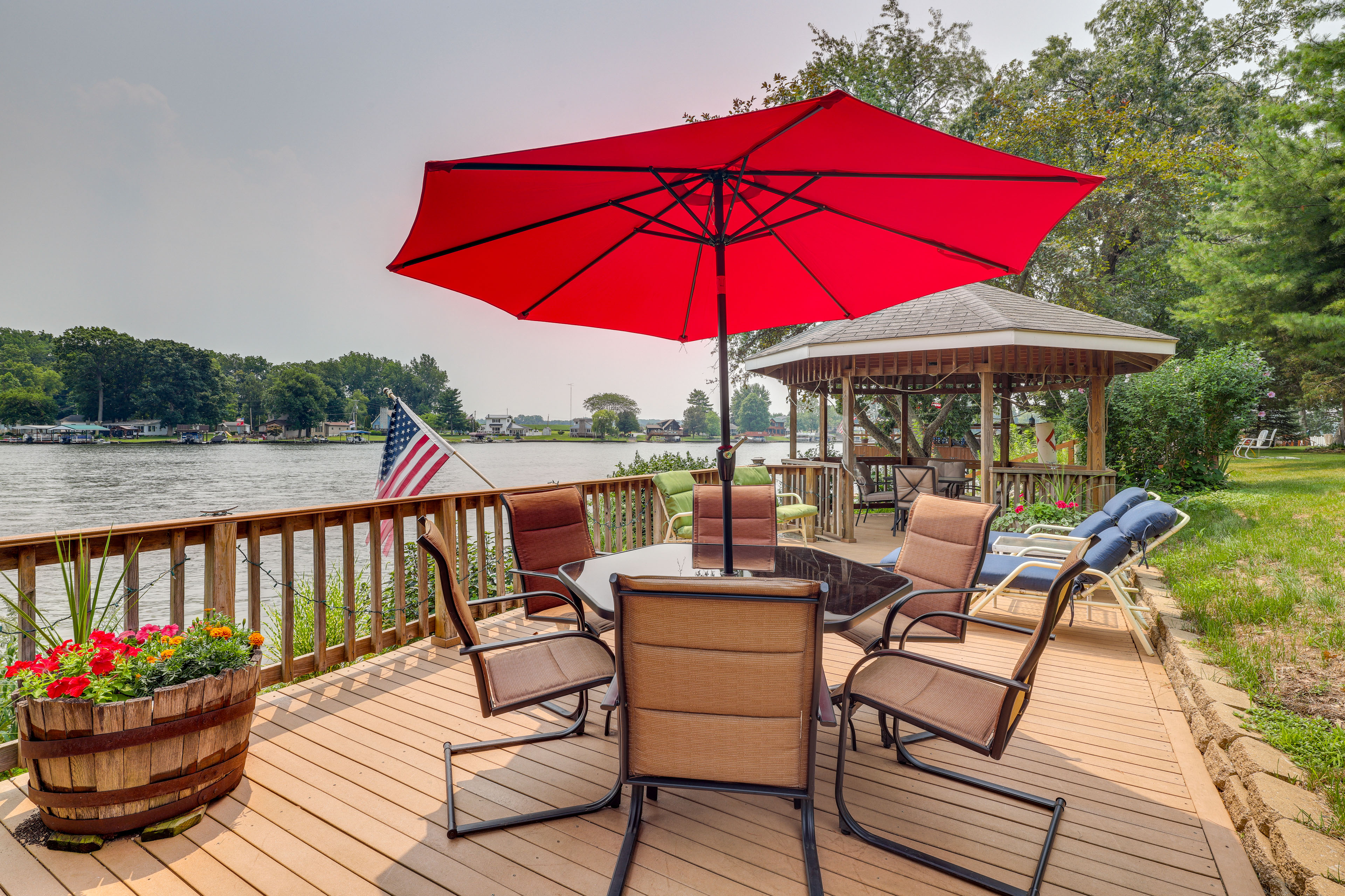 Property Image 2 - Waterfront Monticello Home w/ Fire Pit & Deck!