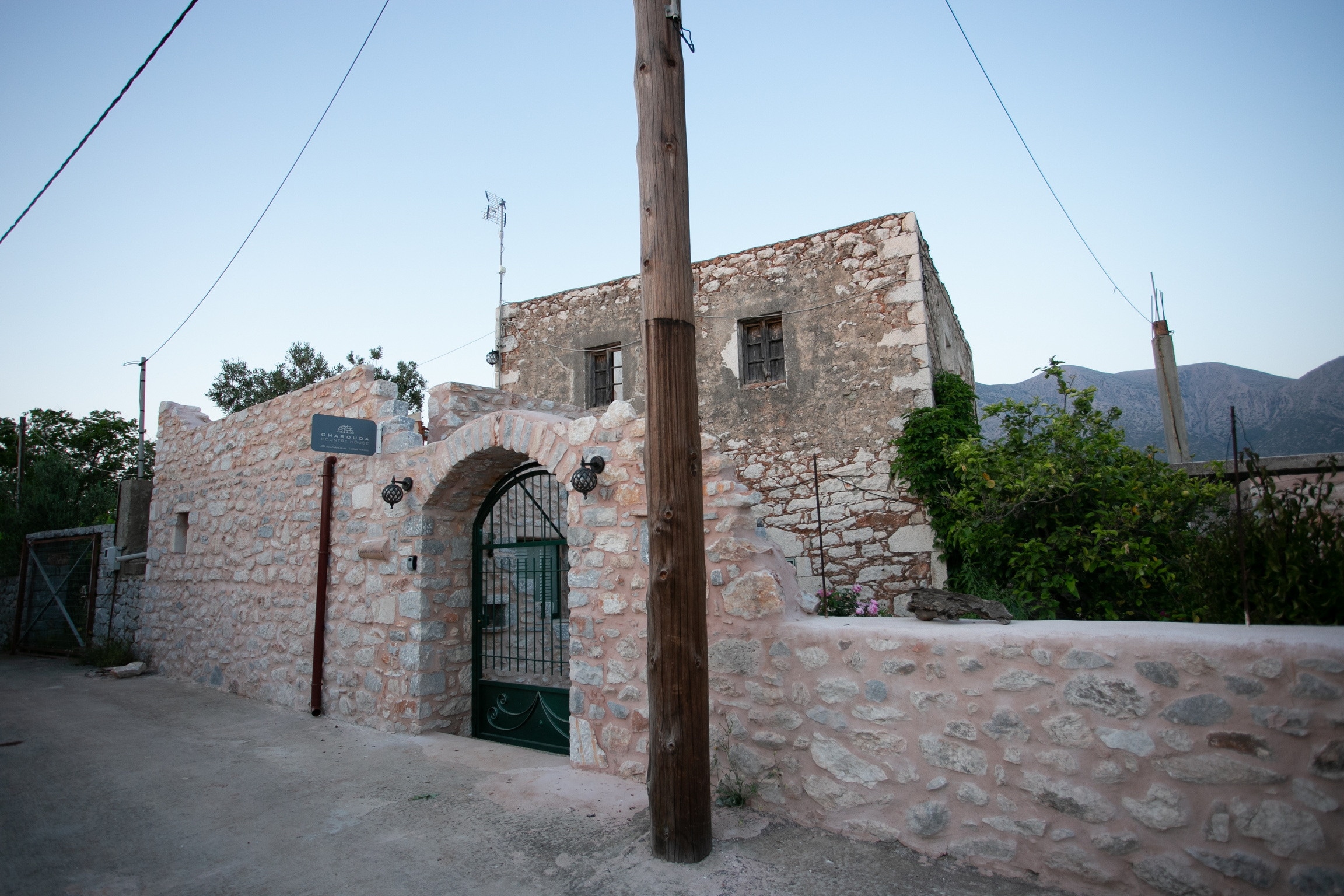 Exterior view of Cozy country house,4 guests,Renovated,Near tavern,cafe, beach,Mani,Greece