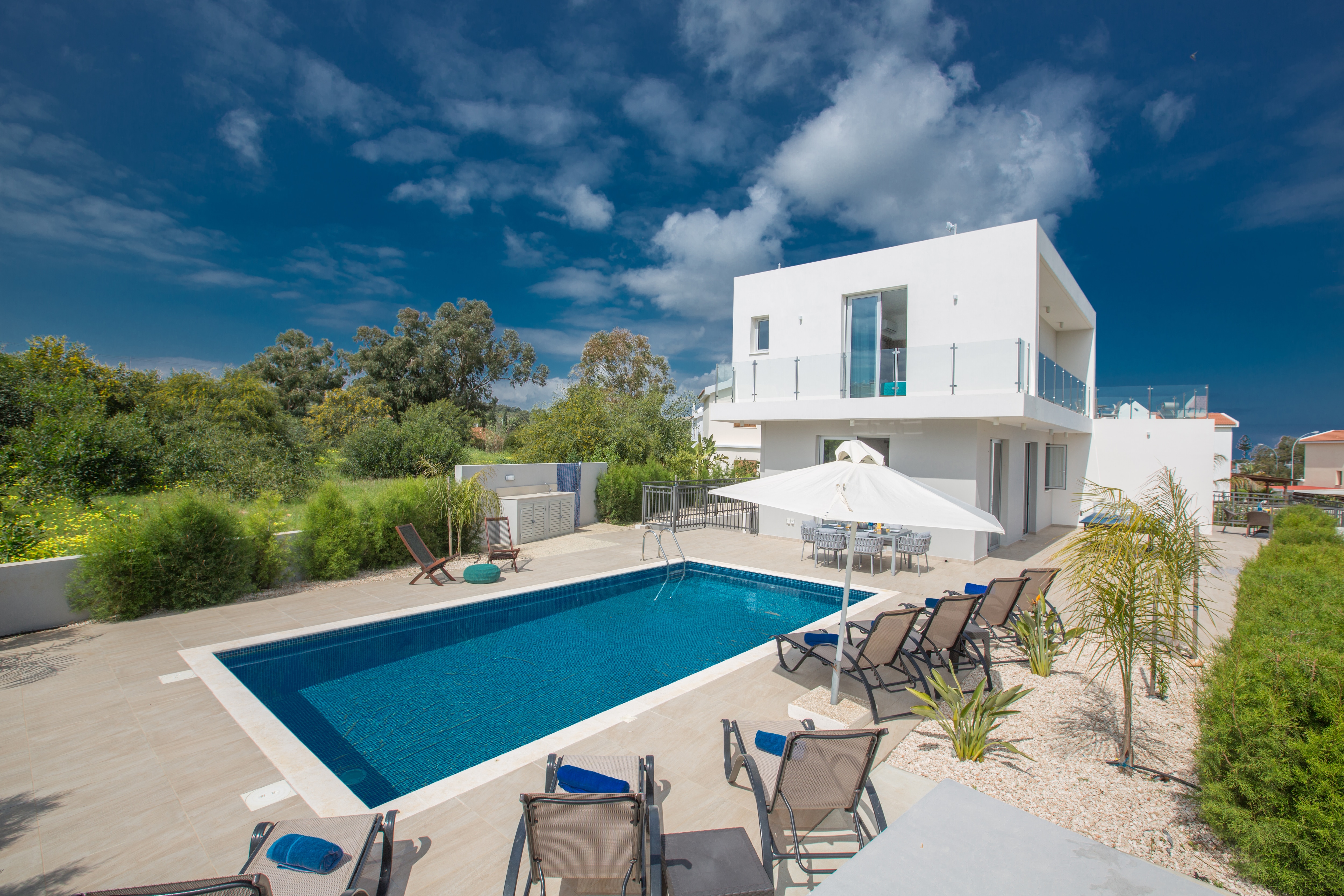 Property Image 2 - Villa Po490b, Modern 5bdr Protaras Villa with Pool, Close to the Beaches