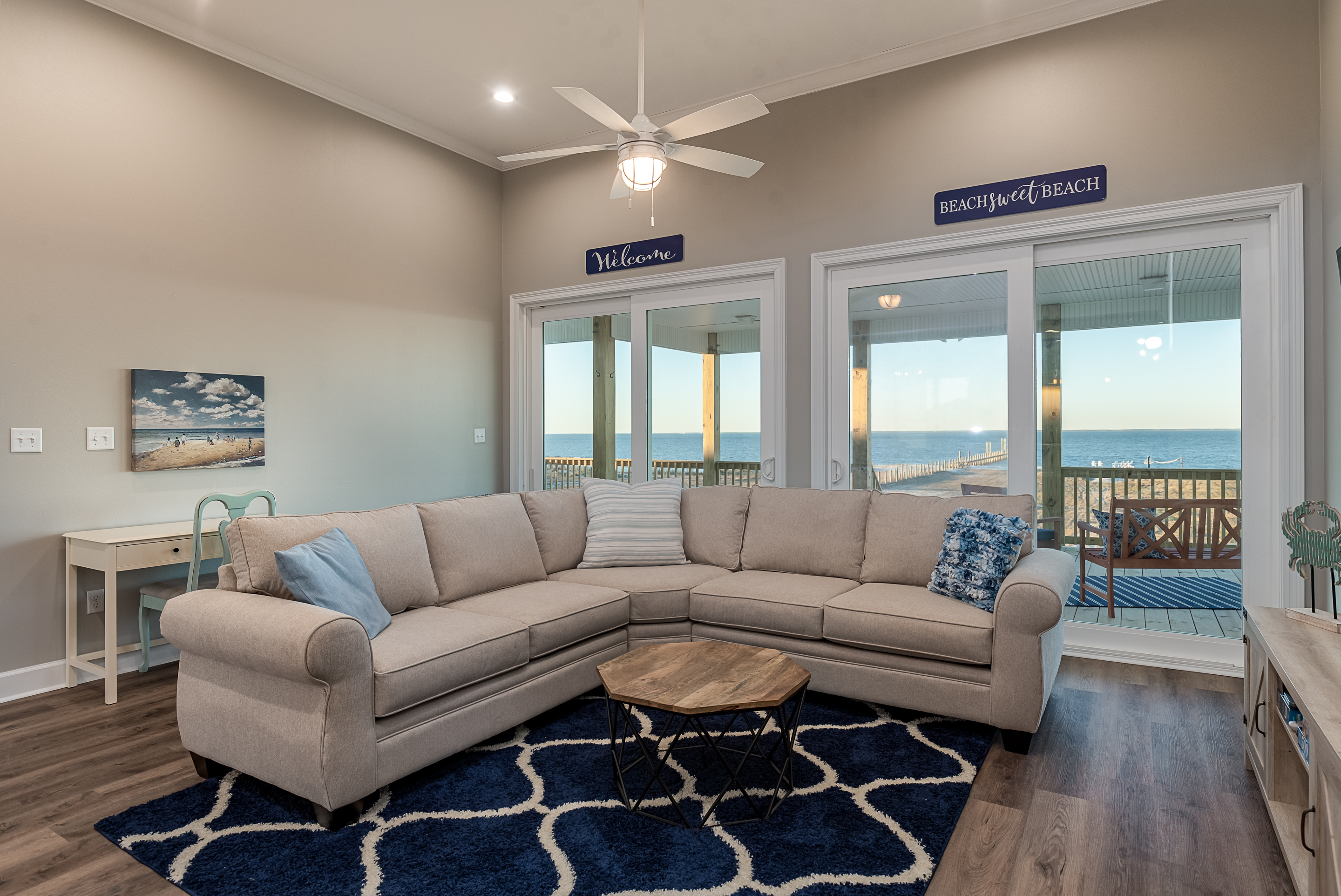 Sandy Cheeks Dauphin Island Living Room