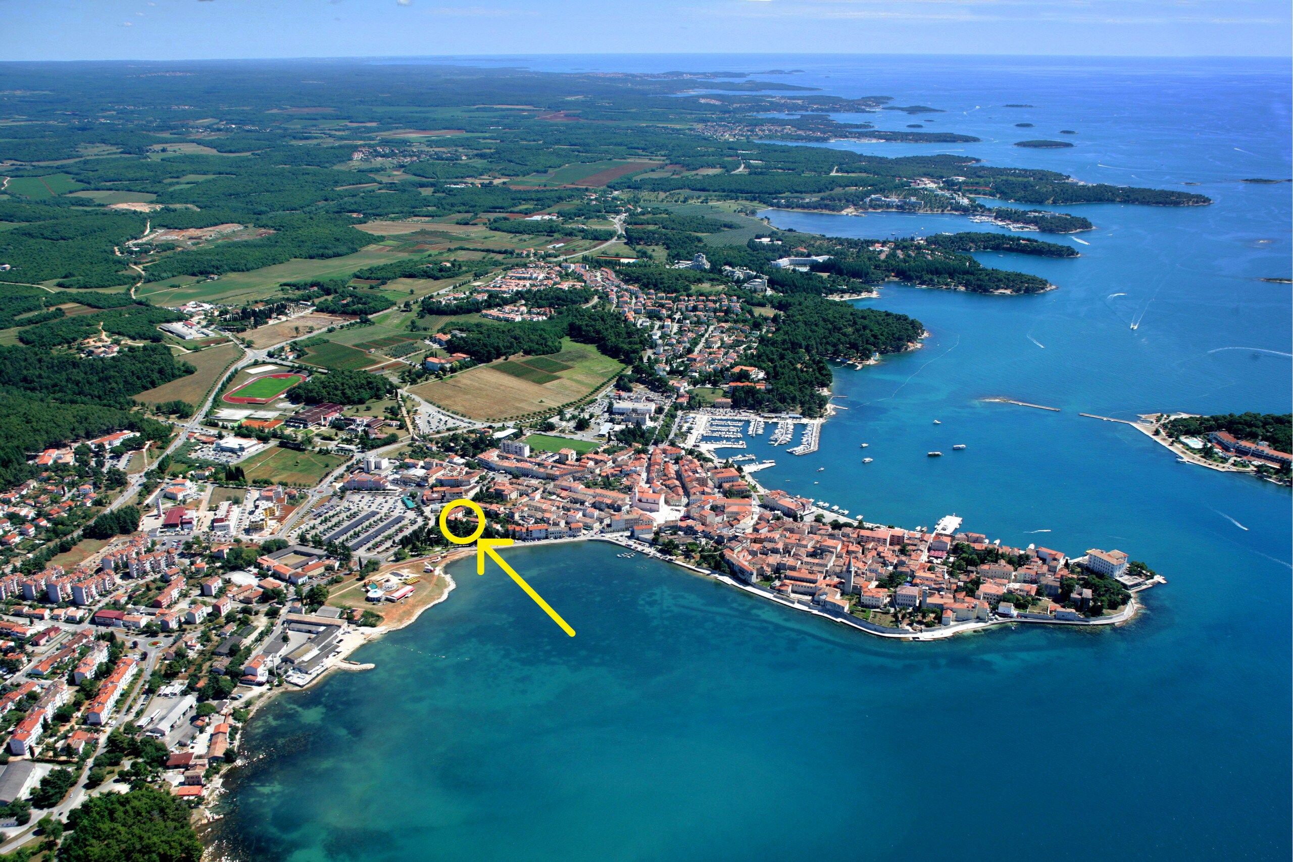 Premium Apartment Peschiera downtown Porec, with sea view