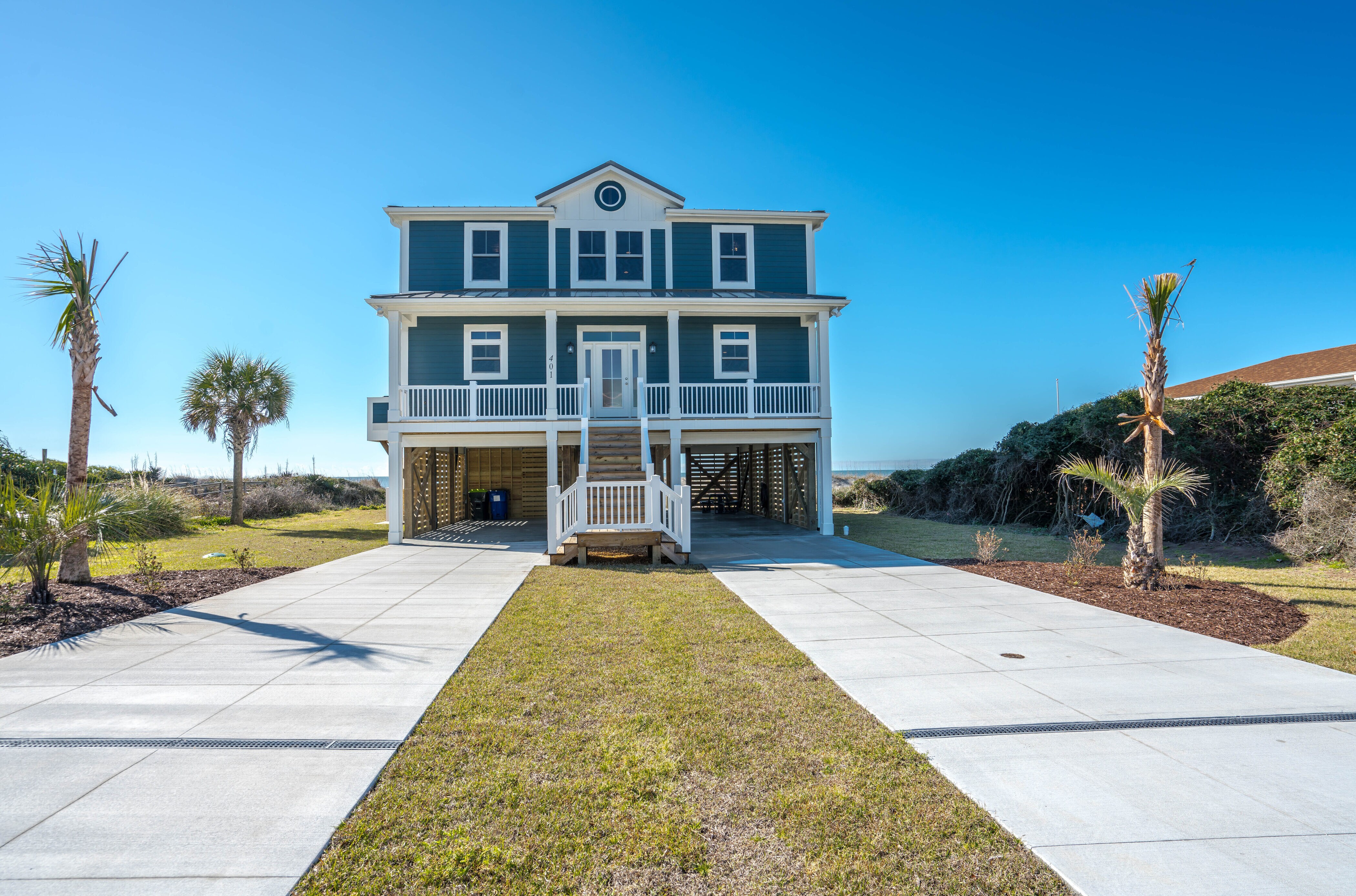 Property Image 1 - NEW! Oceanfront w/ Direct Access to Beach & View of Pier.  The Seventh Wave