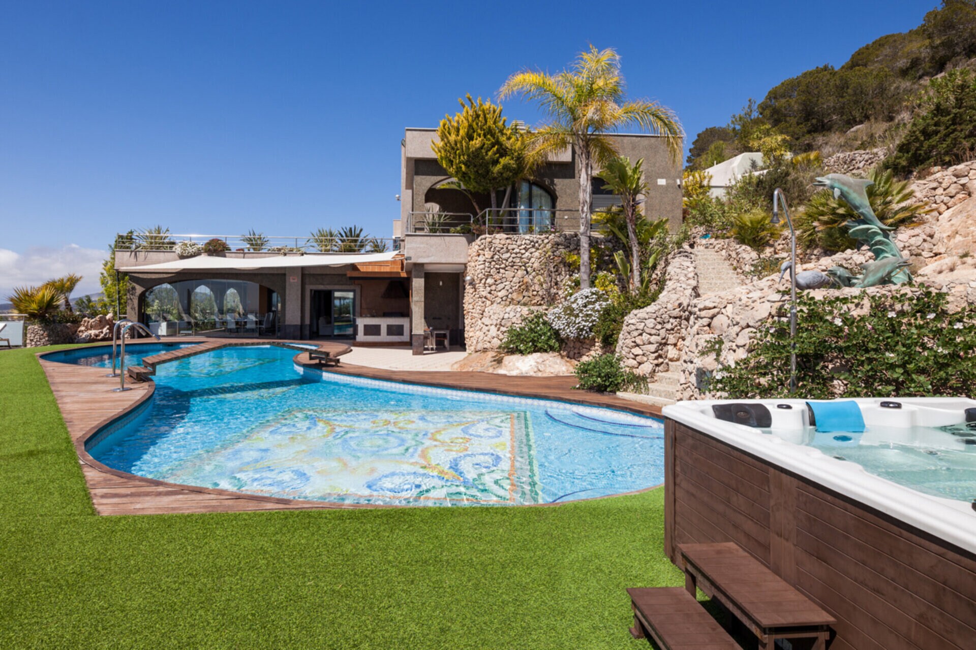 Property Image 2 - Beautiful Property Manager Villa with Private Pool, Ibiza Villa 1238