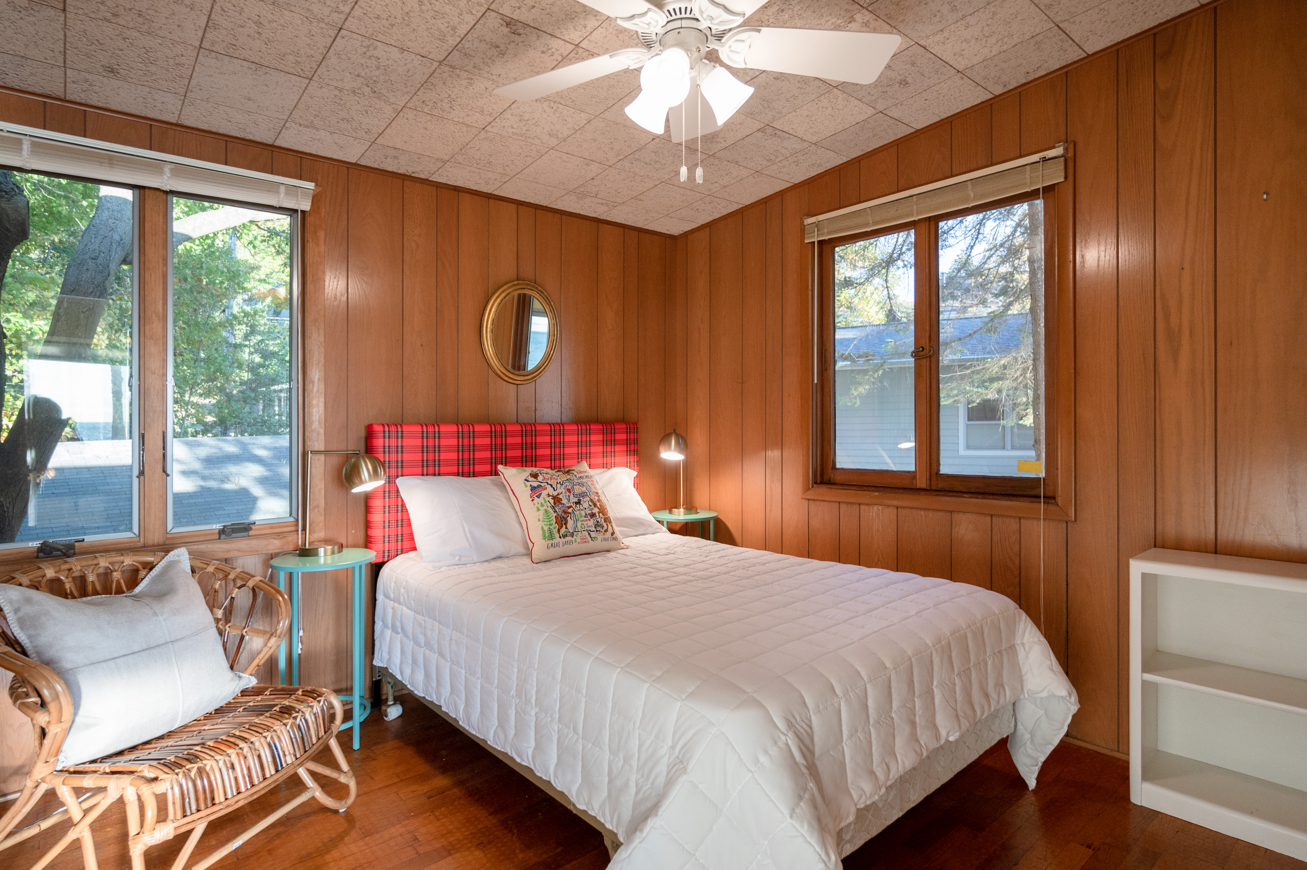 Bedroom 1 with double bed