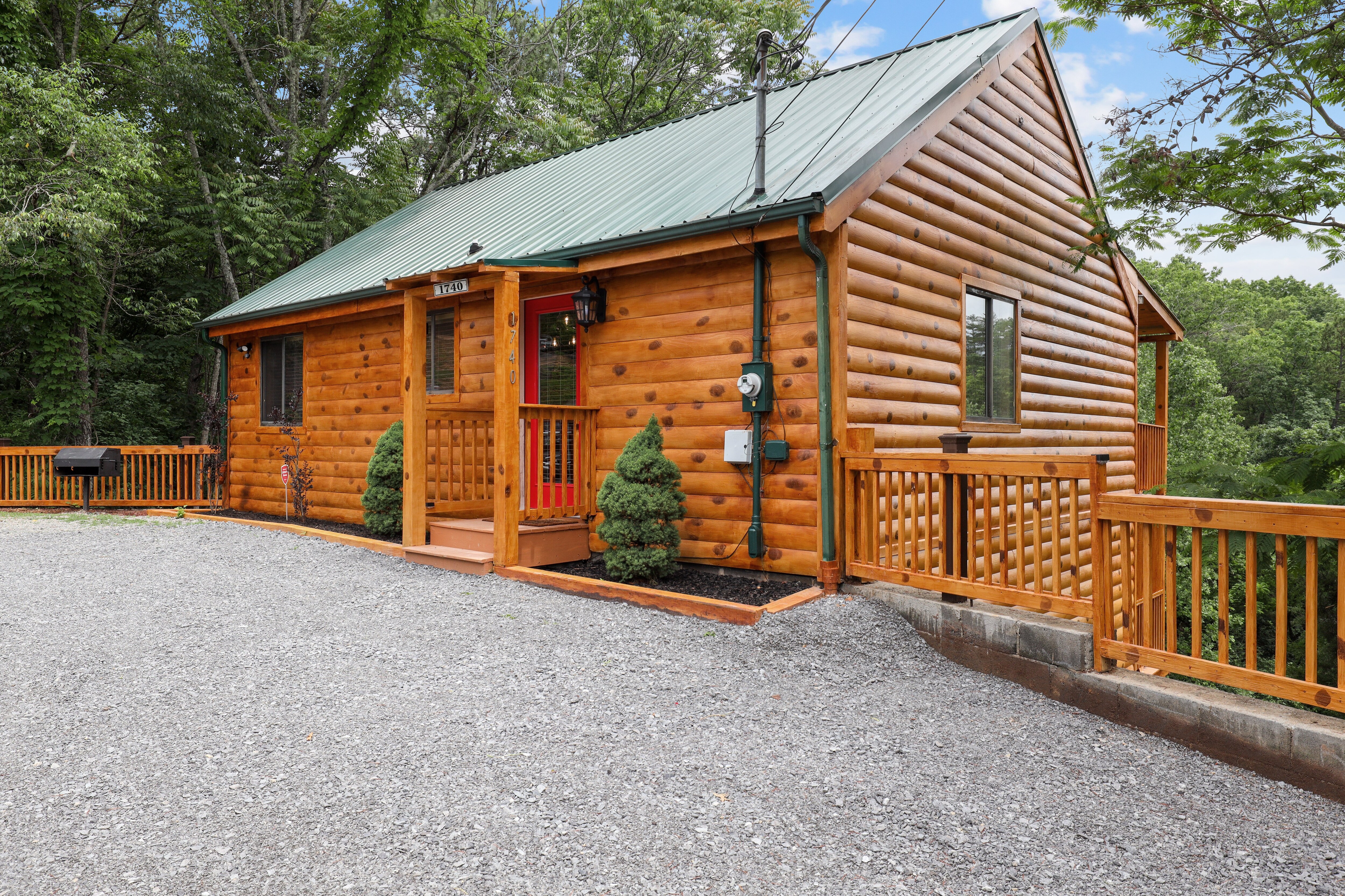 Property Image 1 - Smoky Nights is an enticing retreat just minutes from the Pigeon Forge Parkway!