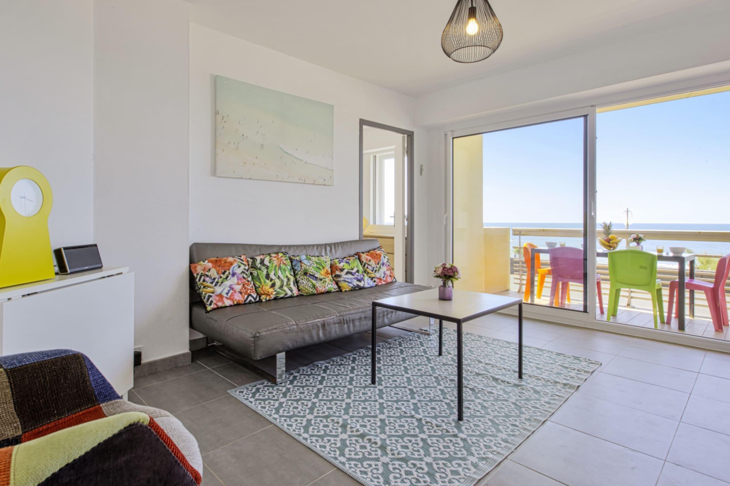 Property Image 2 - Charming 2 stars flat with balcony facing the ocean in Anglet