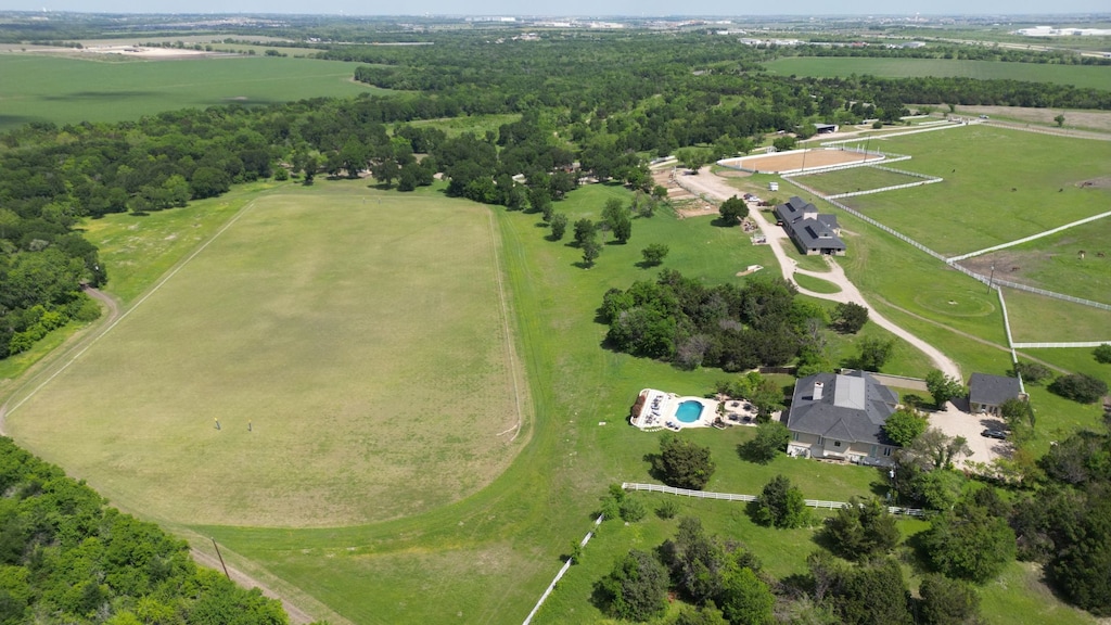 Polo Field (Aerial View) - Walker Luxury Vacation Rentals