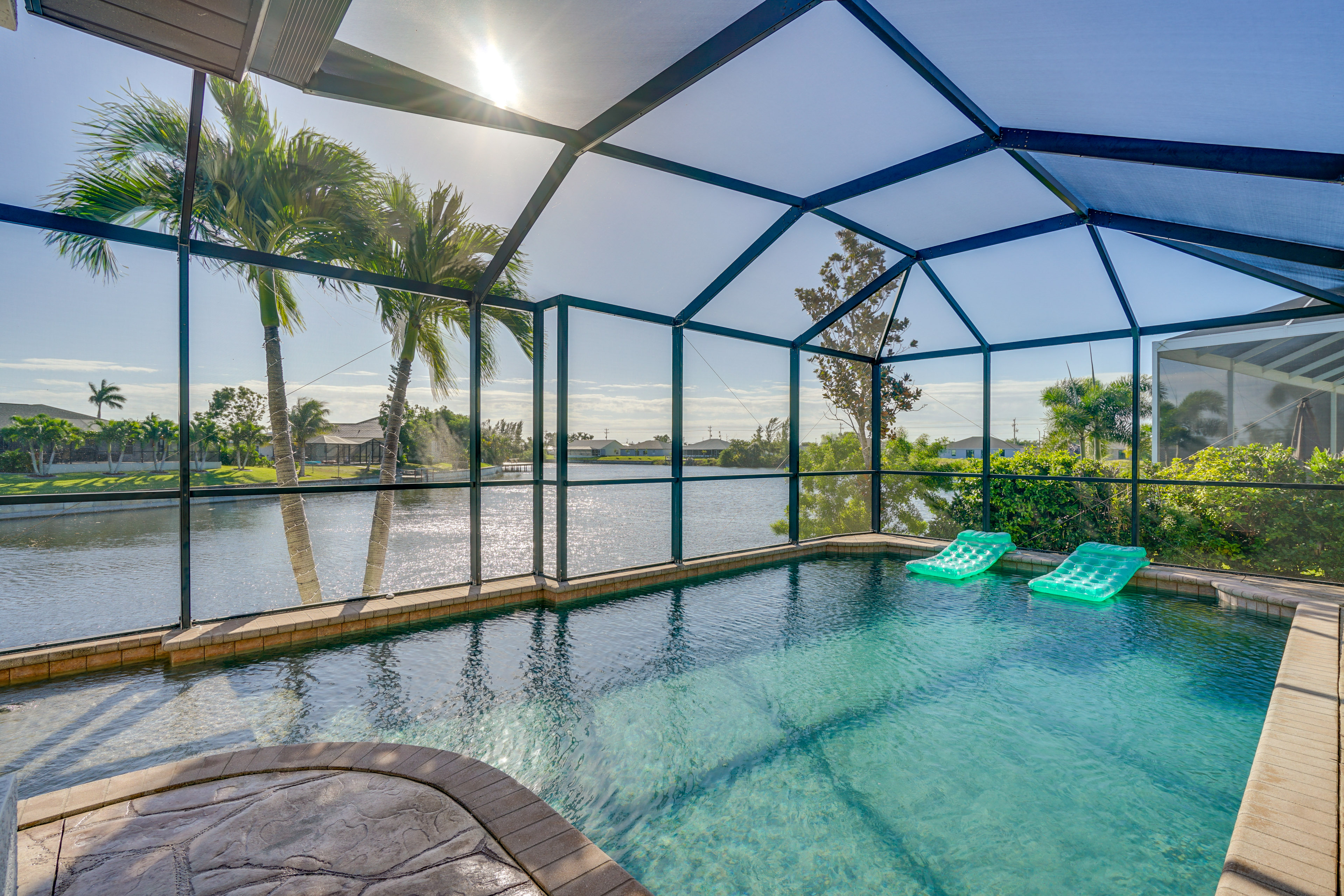 Property Image 1 - Luxe Cape Coral Oasis on Canal: Pool & Lanai!
