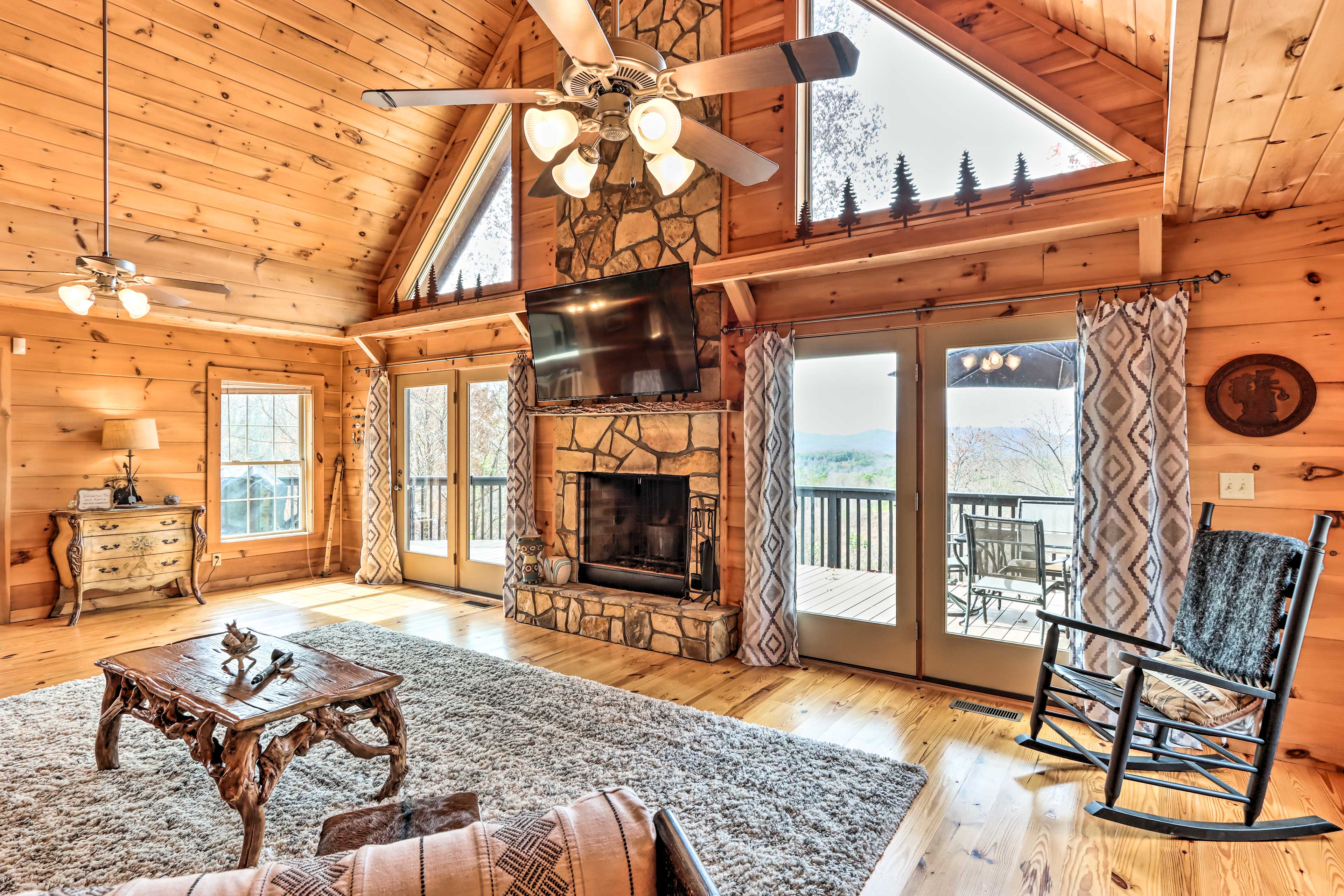 Property Image 1 - Blue Ridge Mtns Cabin w/ Deck & Game Room!