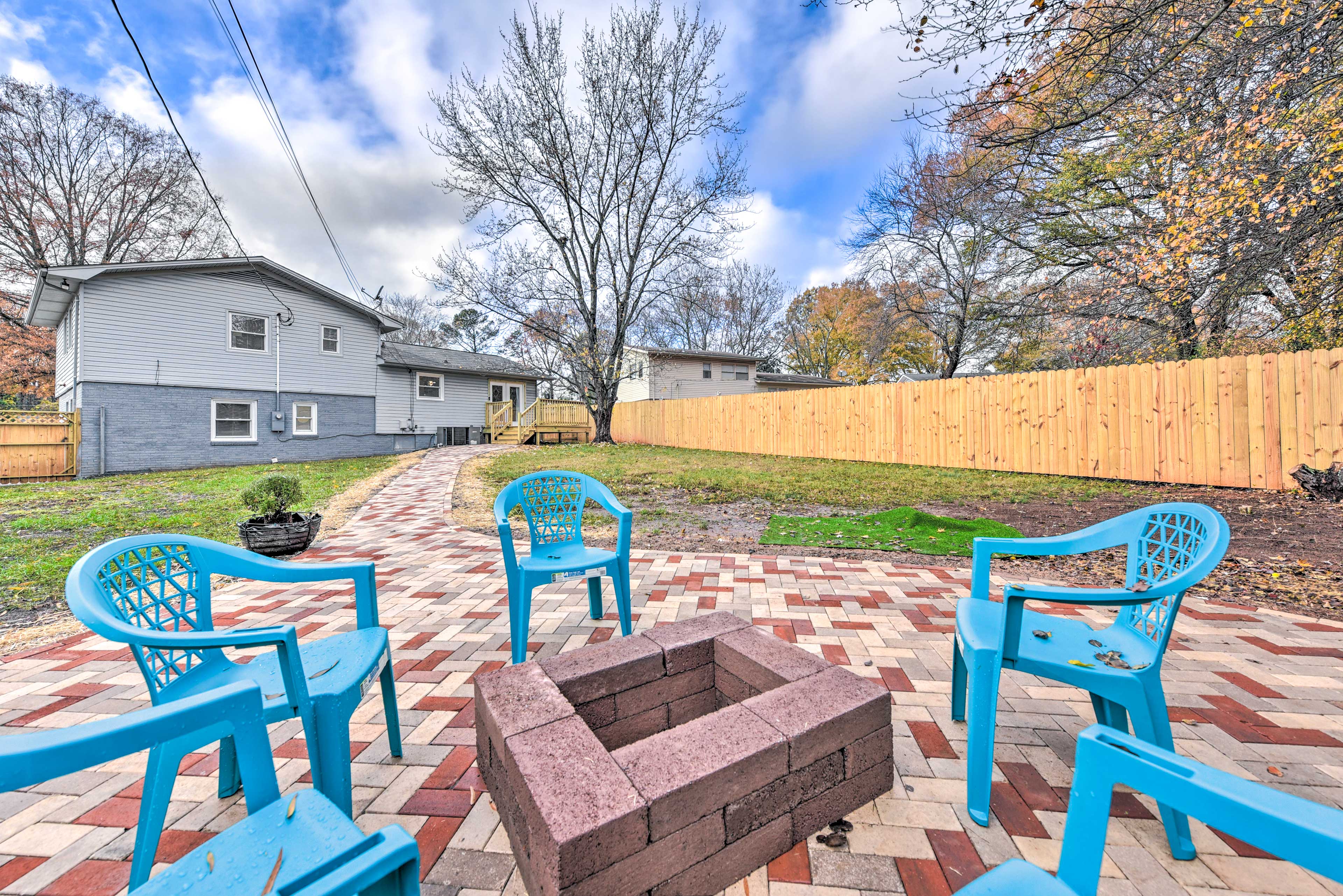 Property Image 1 - Updated Charlotte Home w/ Yard, Fire Pit!