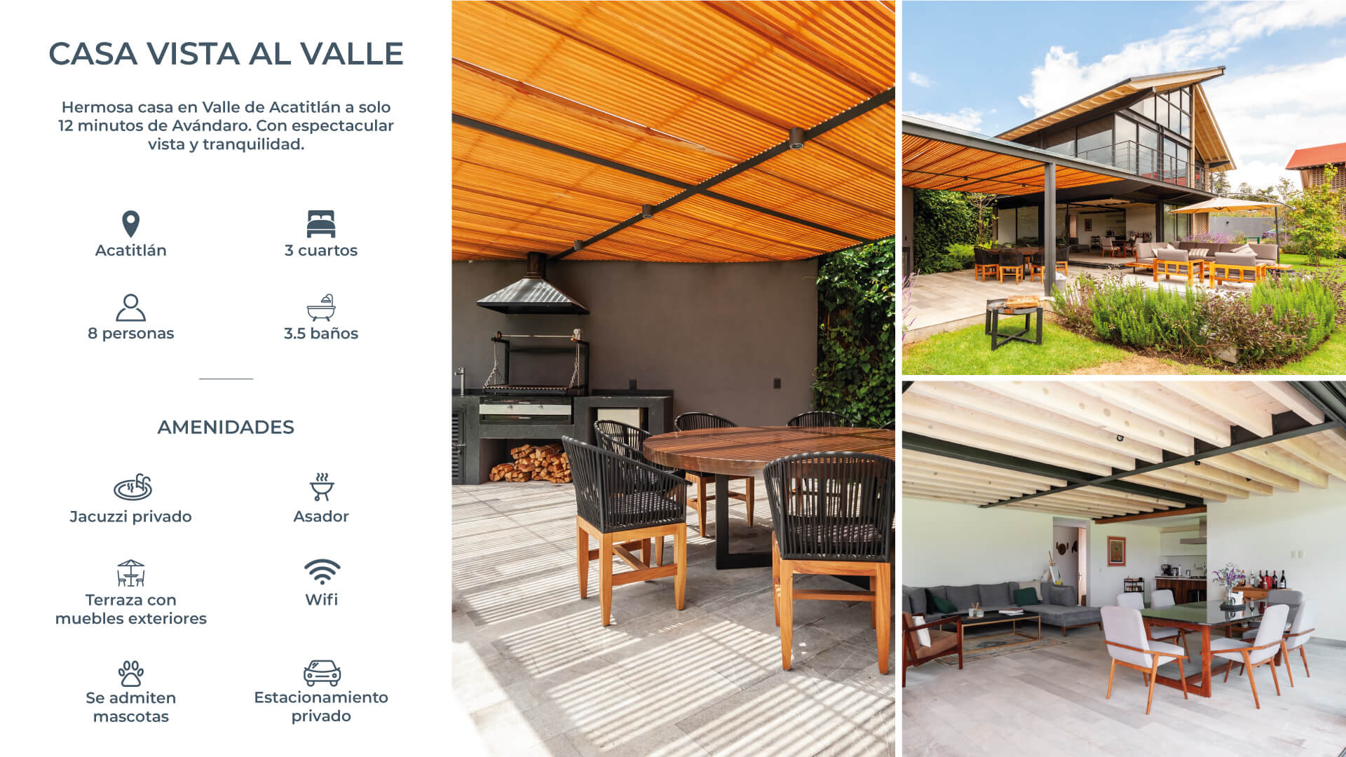 Casa Gal: With spectacular view of the valley