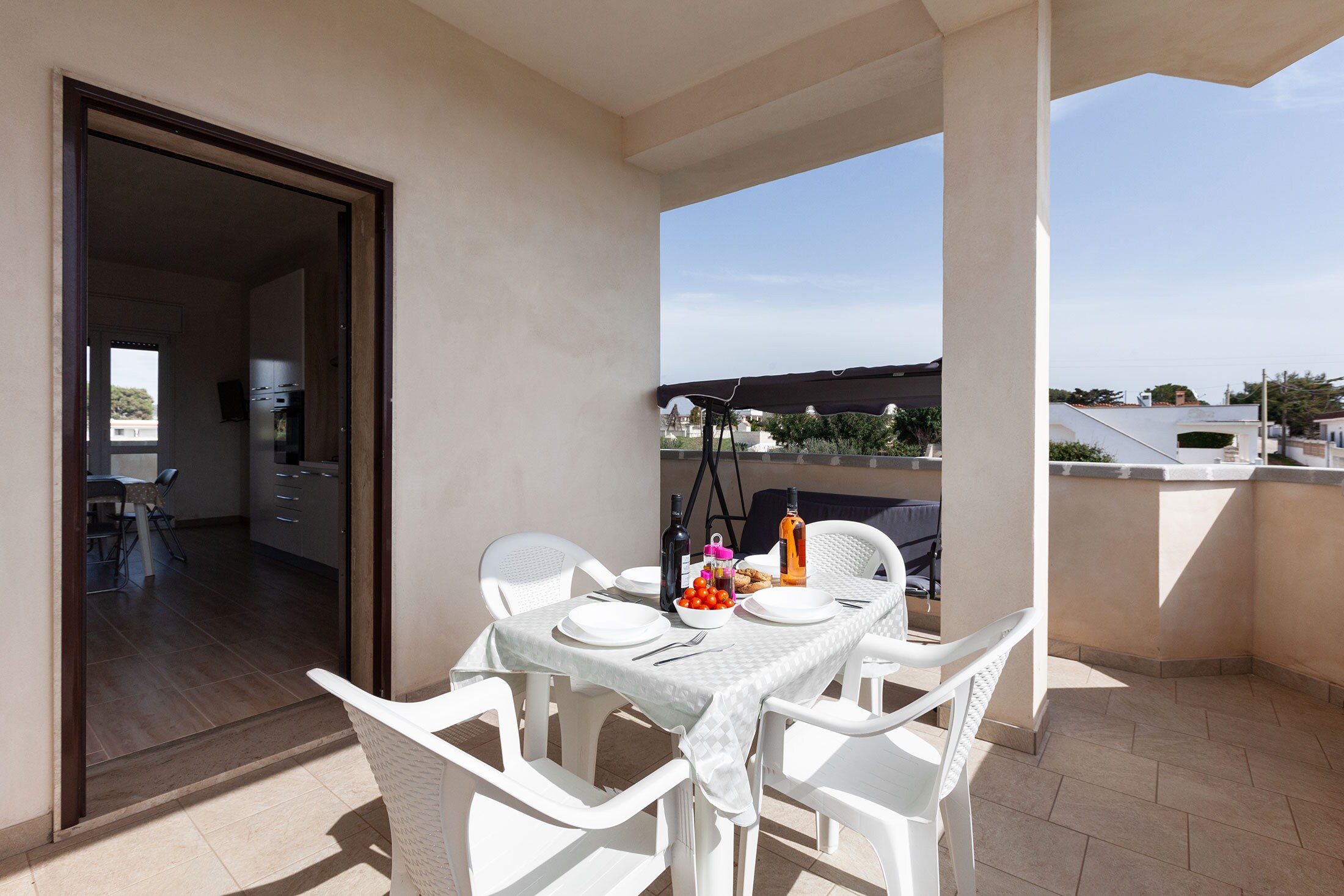 Property Image 2 - Sea view apartment near sandy beach on the Ionian sea, m273