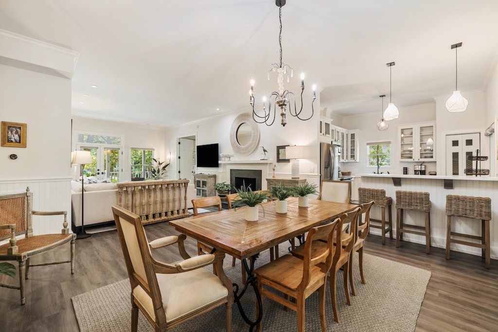 Dining area
