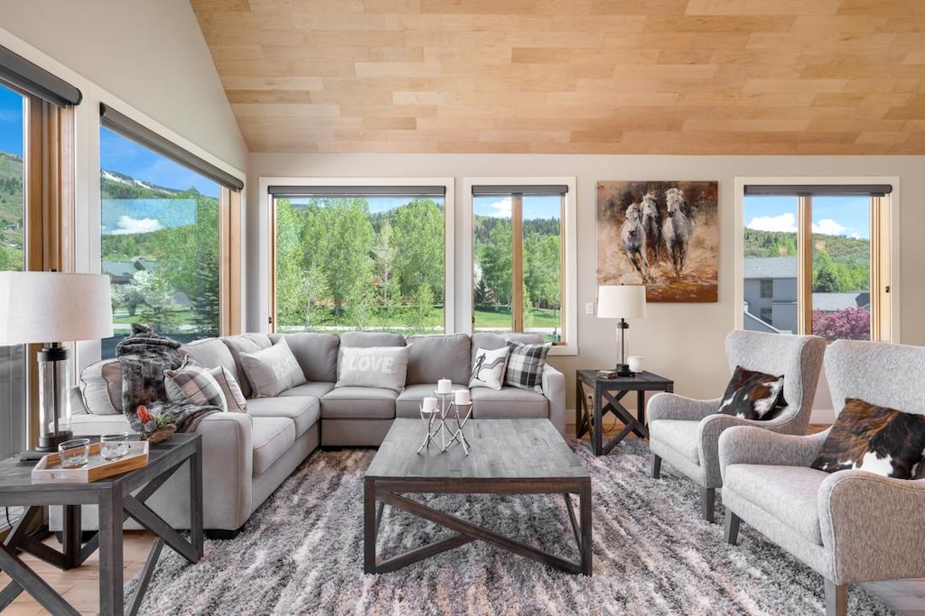 Great Room, Main Level - Beautiful views