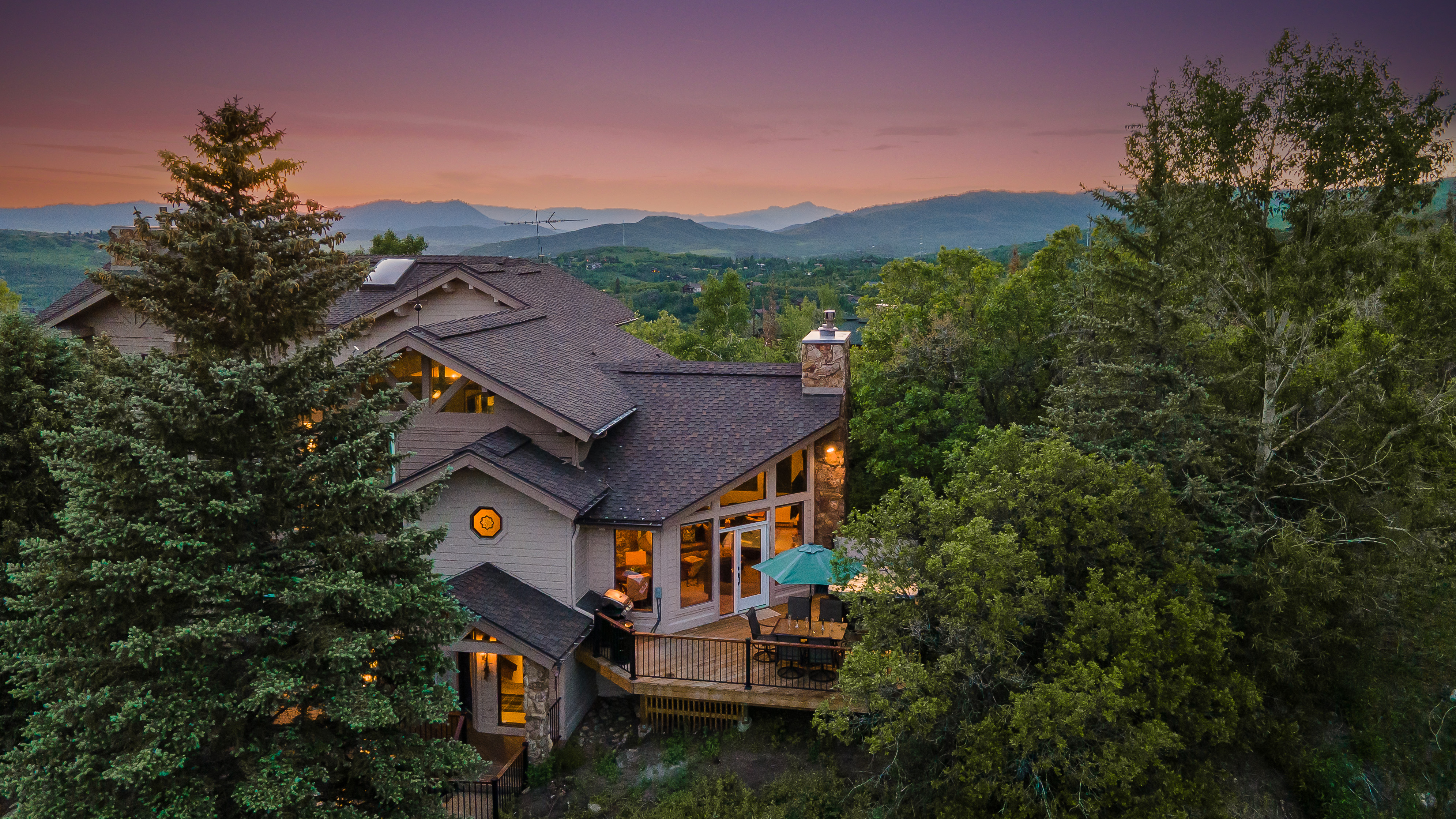 Sunsets at Glacier Lodge East