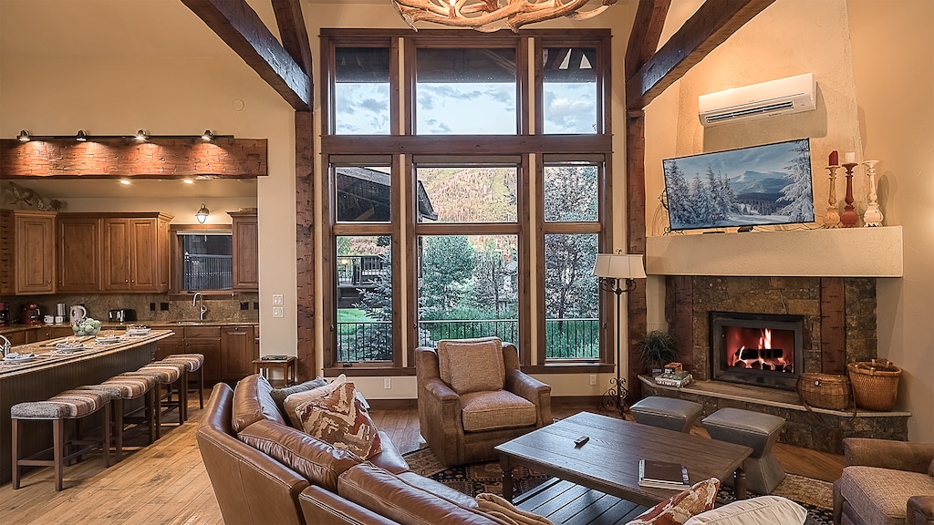 Great room with view