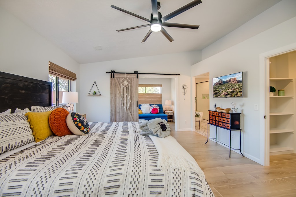 Master Bedroom with Separate Seating Area