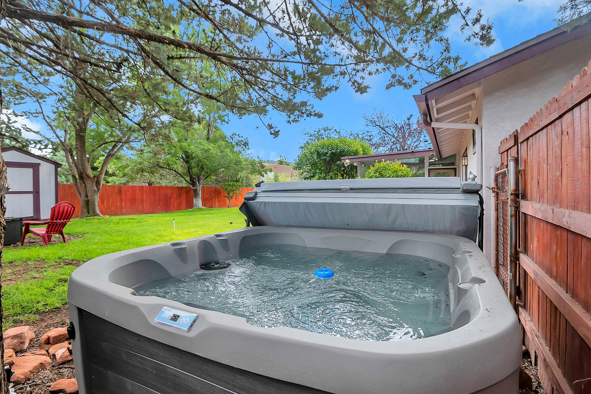 Relax in the Hot Tub!