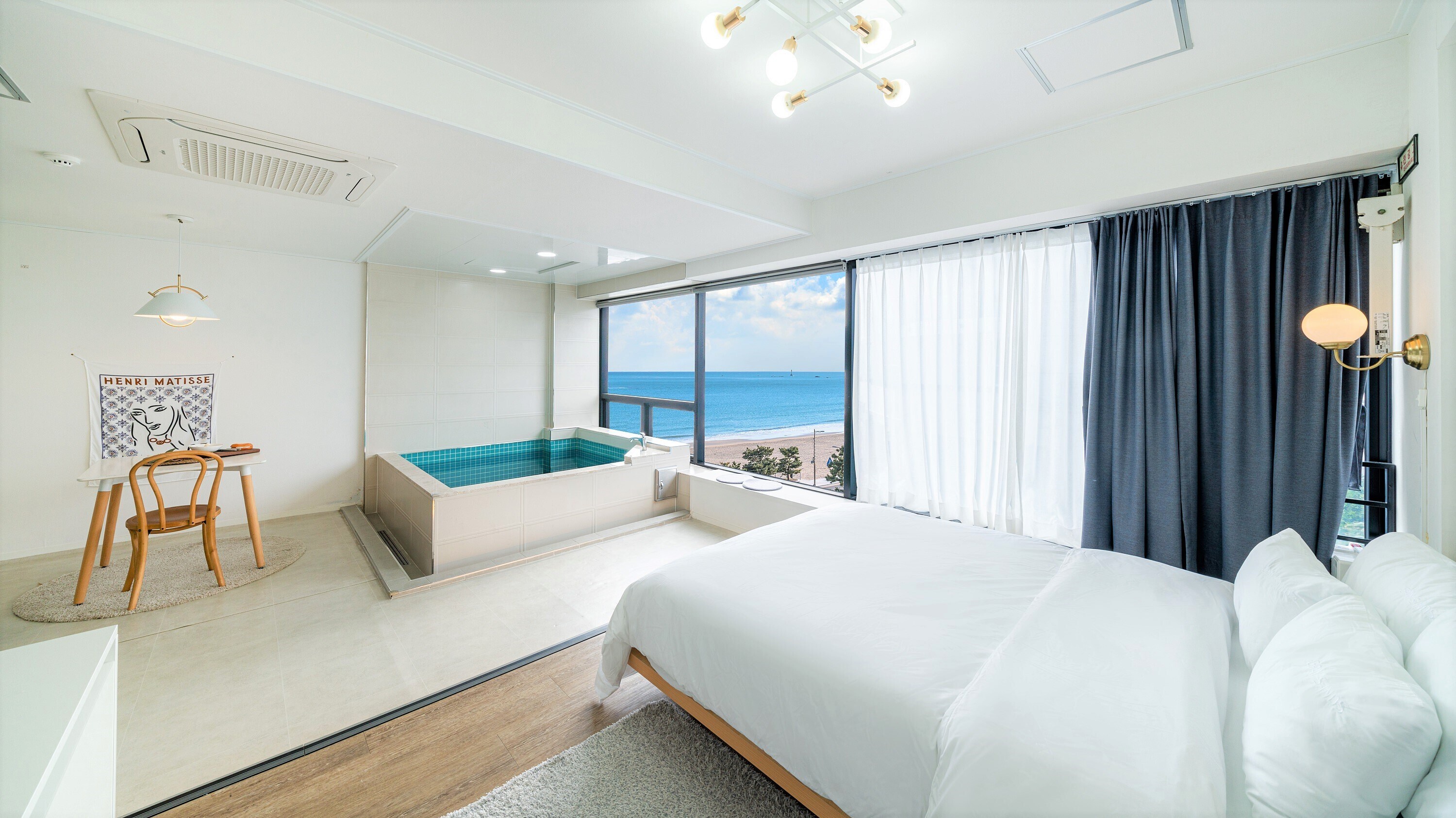 Delightful pool villa with Haeundae beach view 302